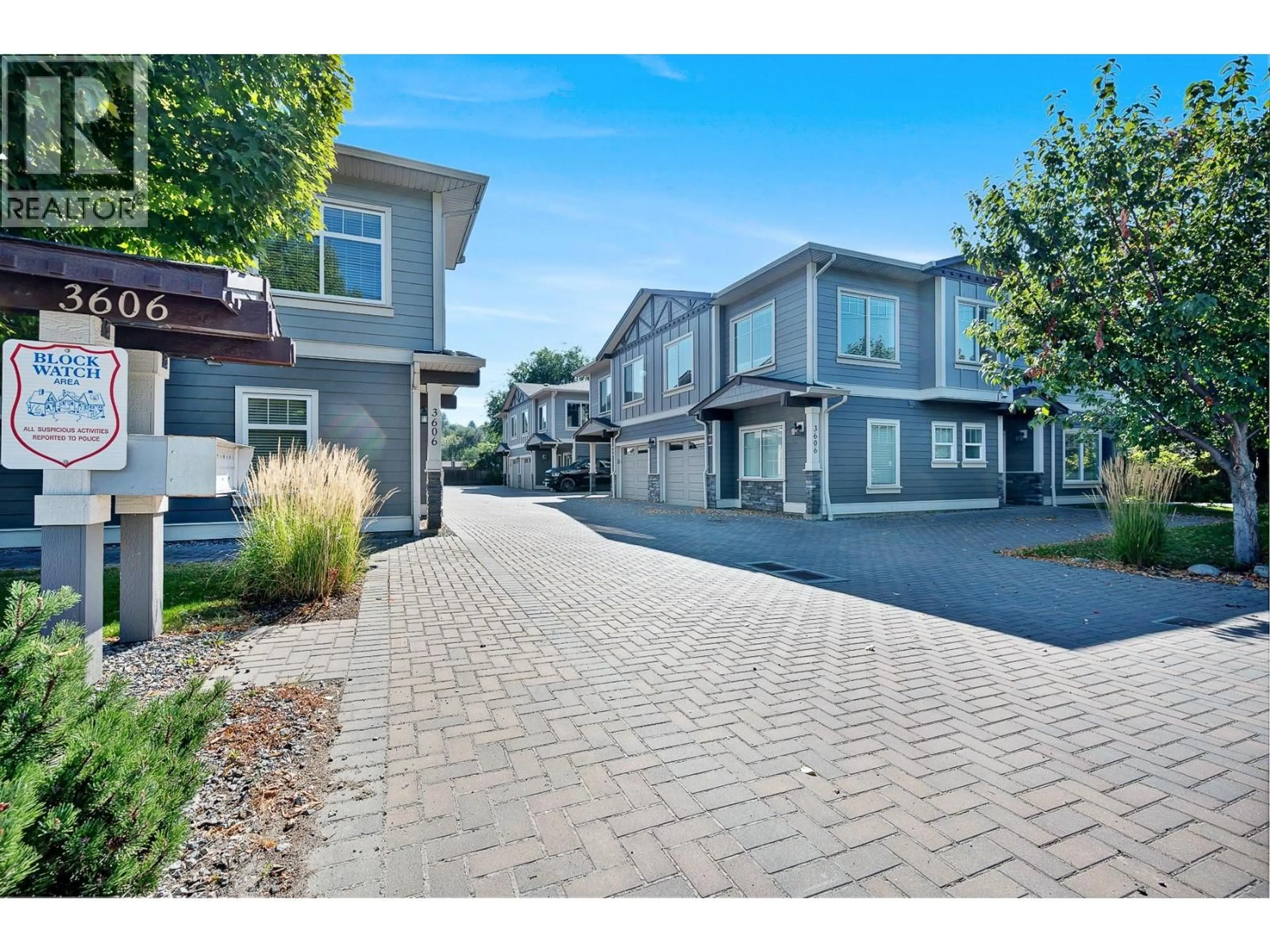 A pic from outside/outdoor area/front of a property/back of a property/a pic from drone, street for 107 - 3606 25 AVENUE, Vernon British Columbia V1T1P3