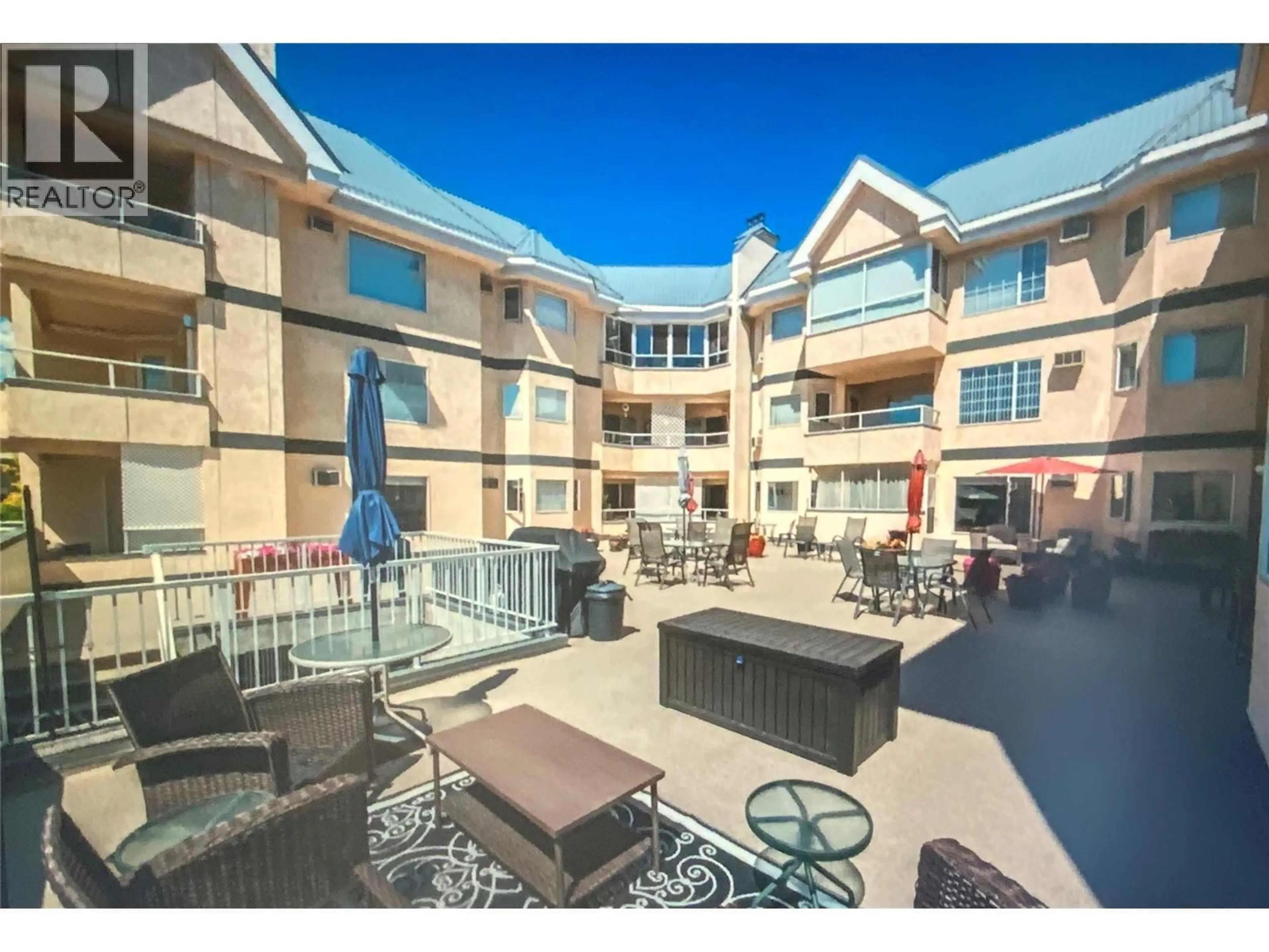 Patio, mountain view for 307 - 374 WINNIPEG STREET, Penticton British Columbia V2A7X6