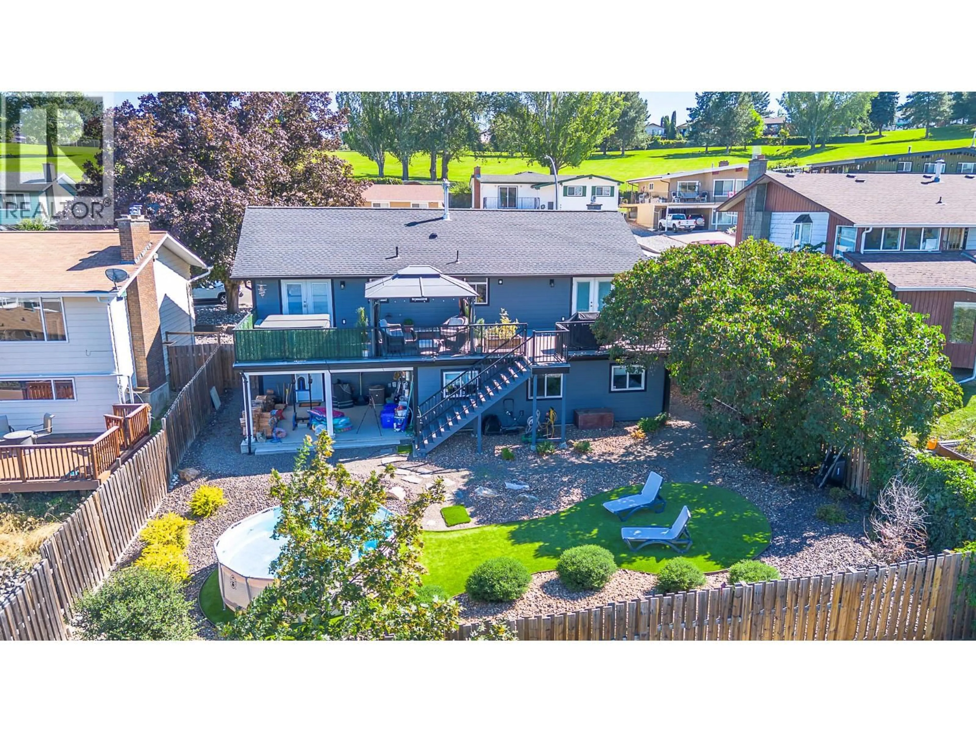 A pic from outside/outdoor area/front of a property/back of a property/a pic from drone, unknown for 3905 17TH AVENUE, Vernon British Columbia V1T6Z1