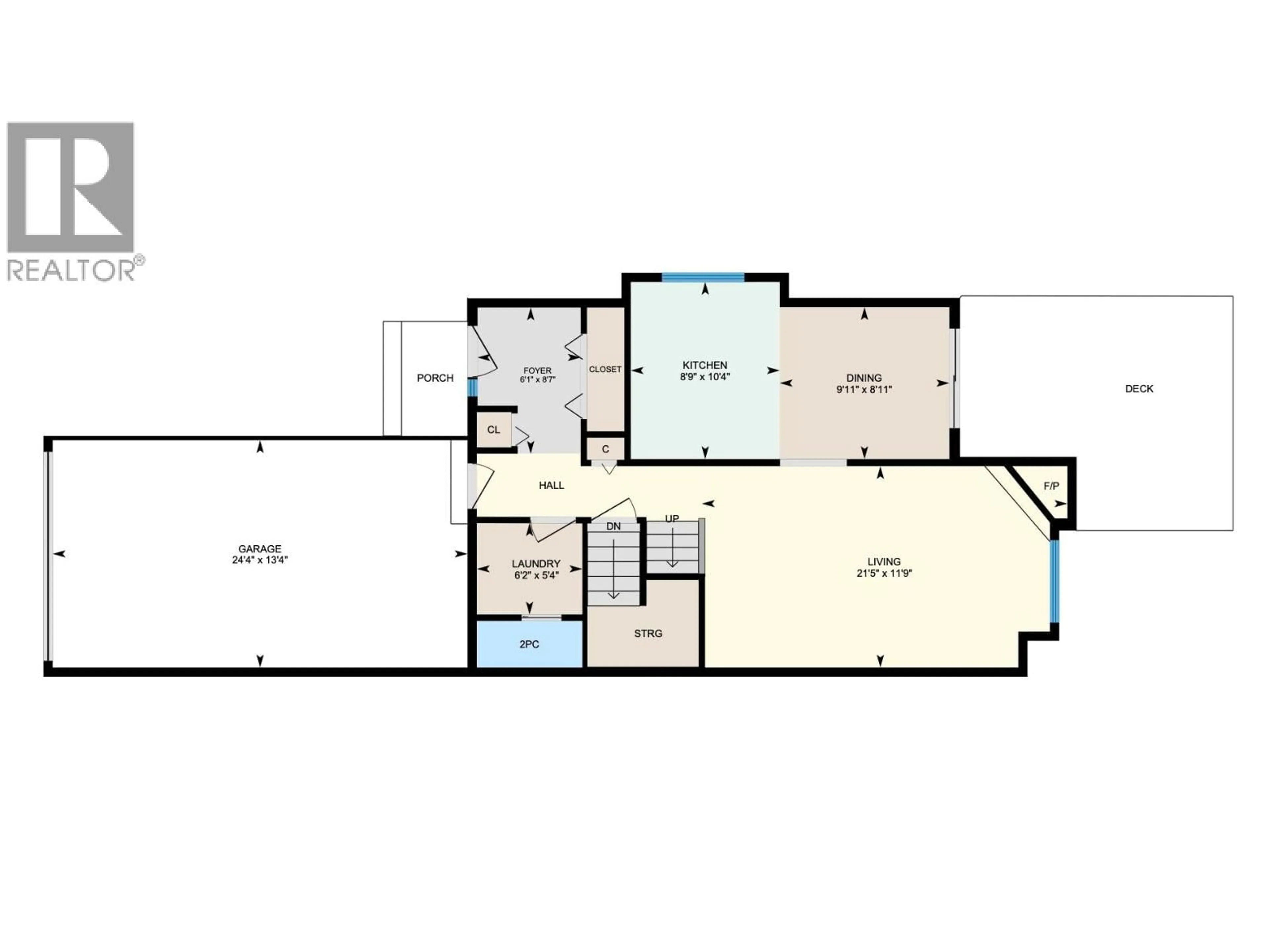 Floor plan for 118 - 160 CELANO CRESCENT, Kelowna British Columbia V1V1X9