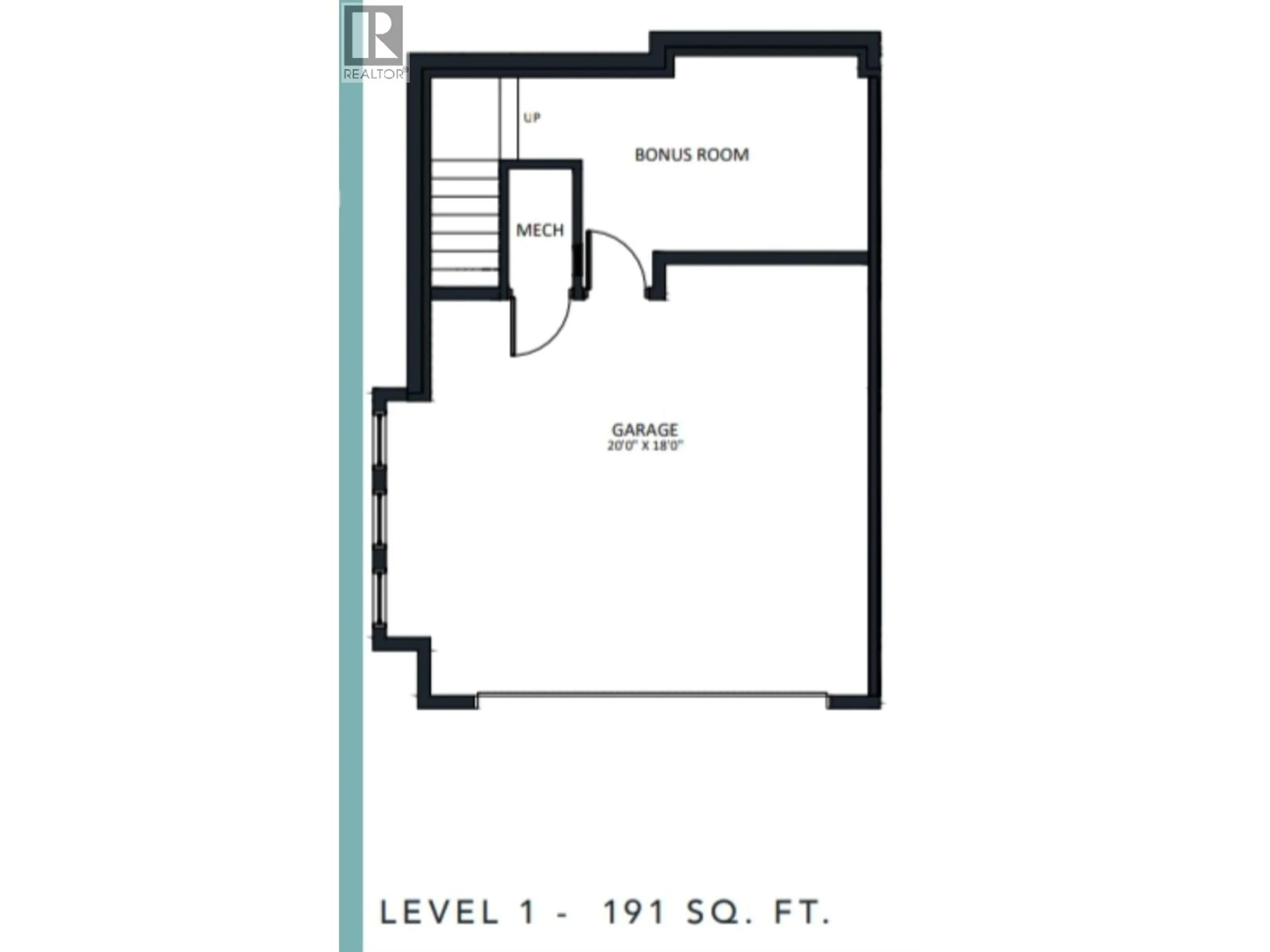 Floor plan for 101 - 1435 CARA GLEN COURT, Kelowna British Columbia V1V0G1