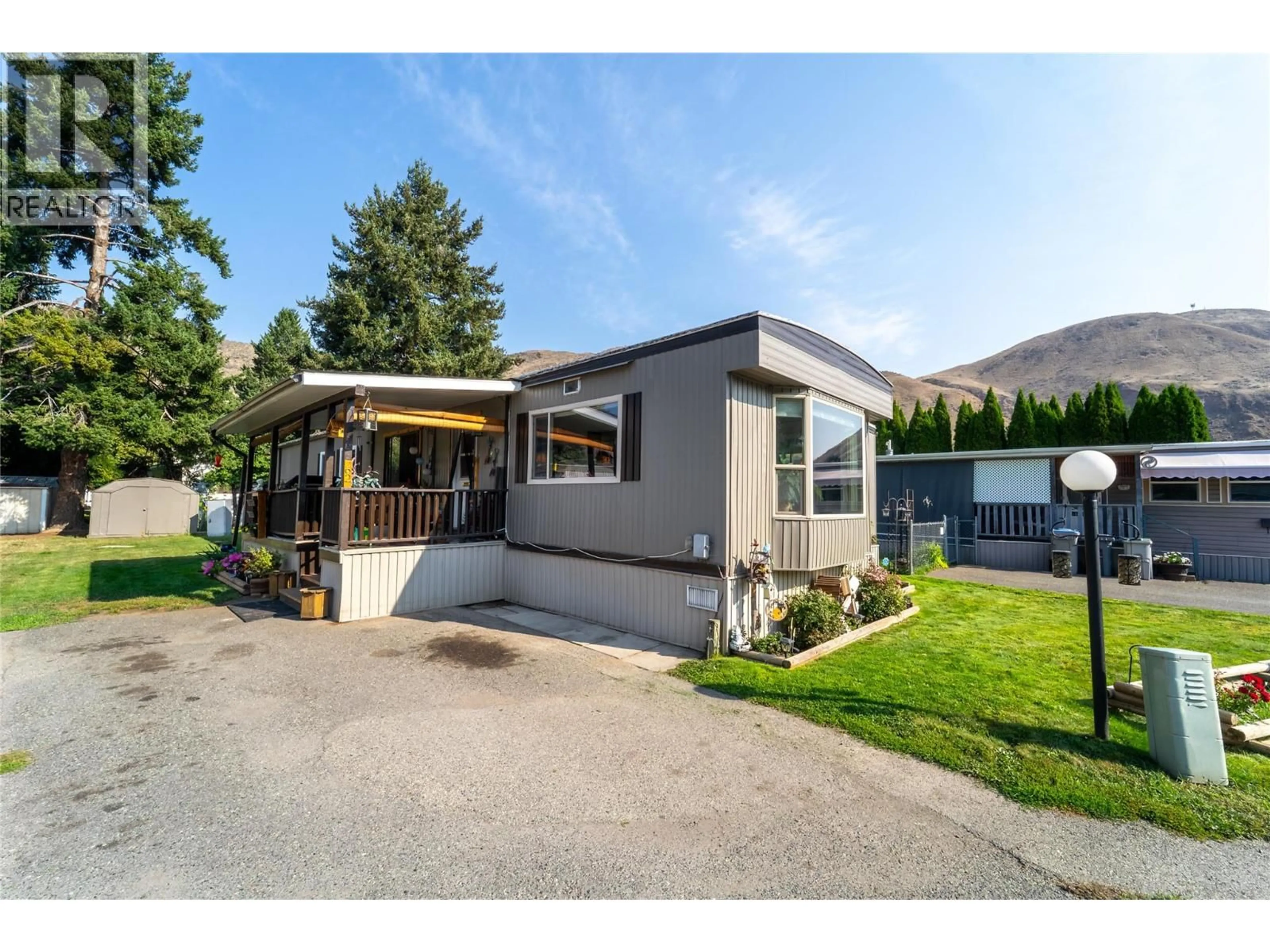 Home with vinyl exterior material, street for 62 - 2401 ORD ROAD, Kamloops British Columbia V2B7V8