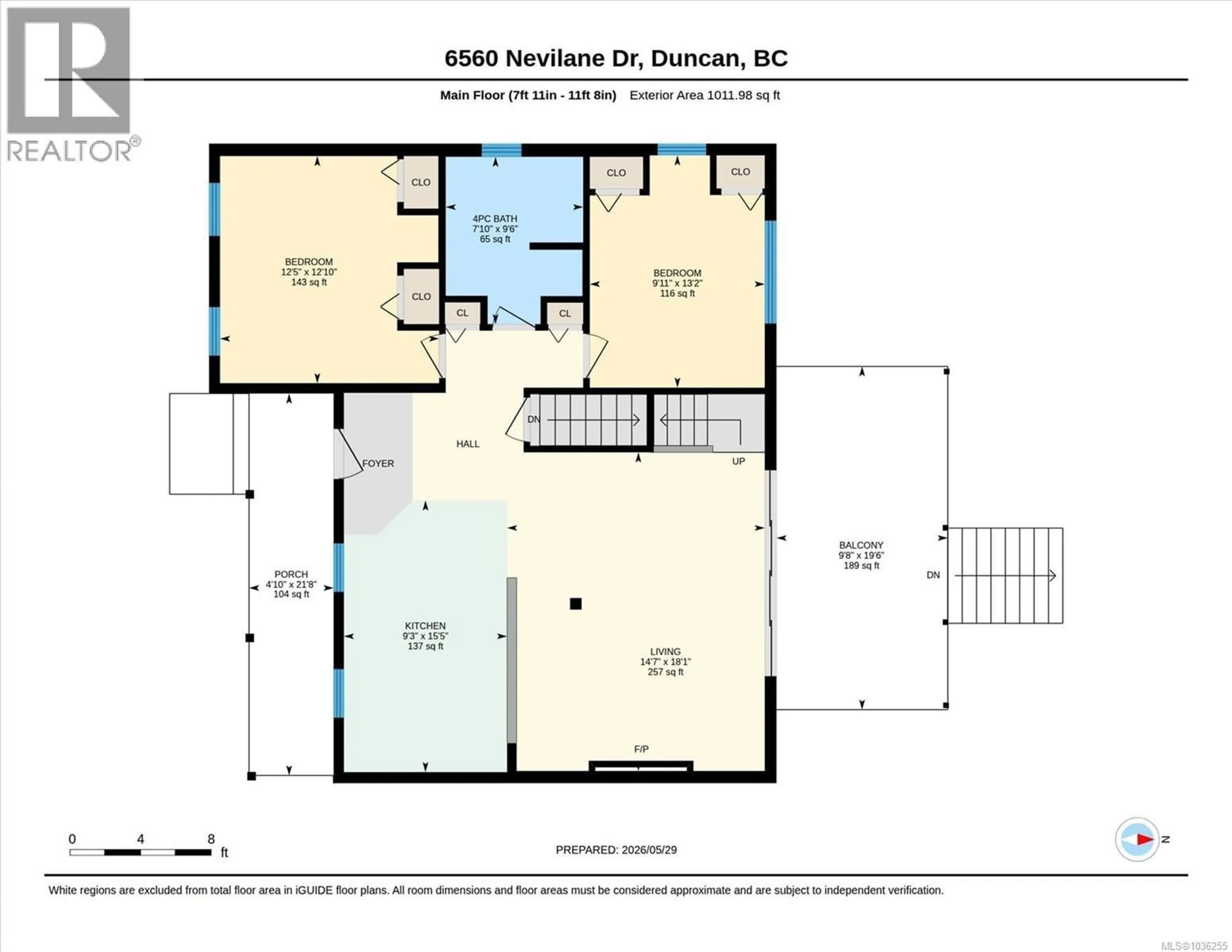 Floor plan for 6560 NEVILANE DRIVE, Duncan British Columbia V9L5S4
