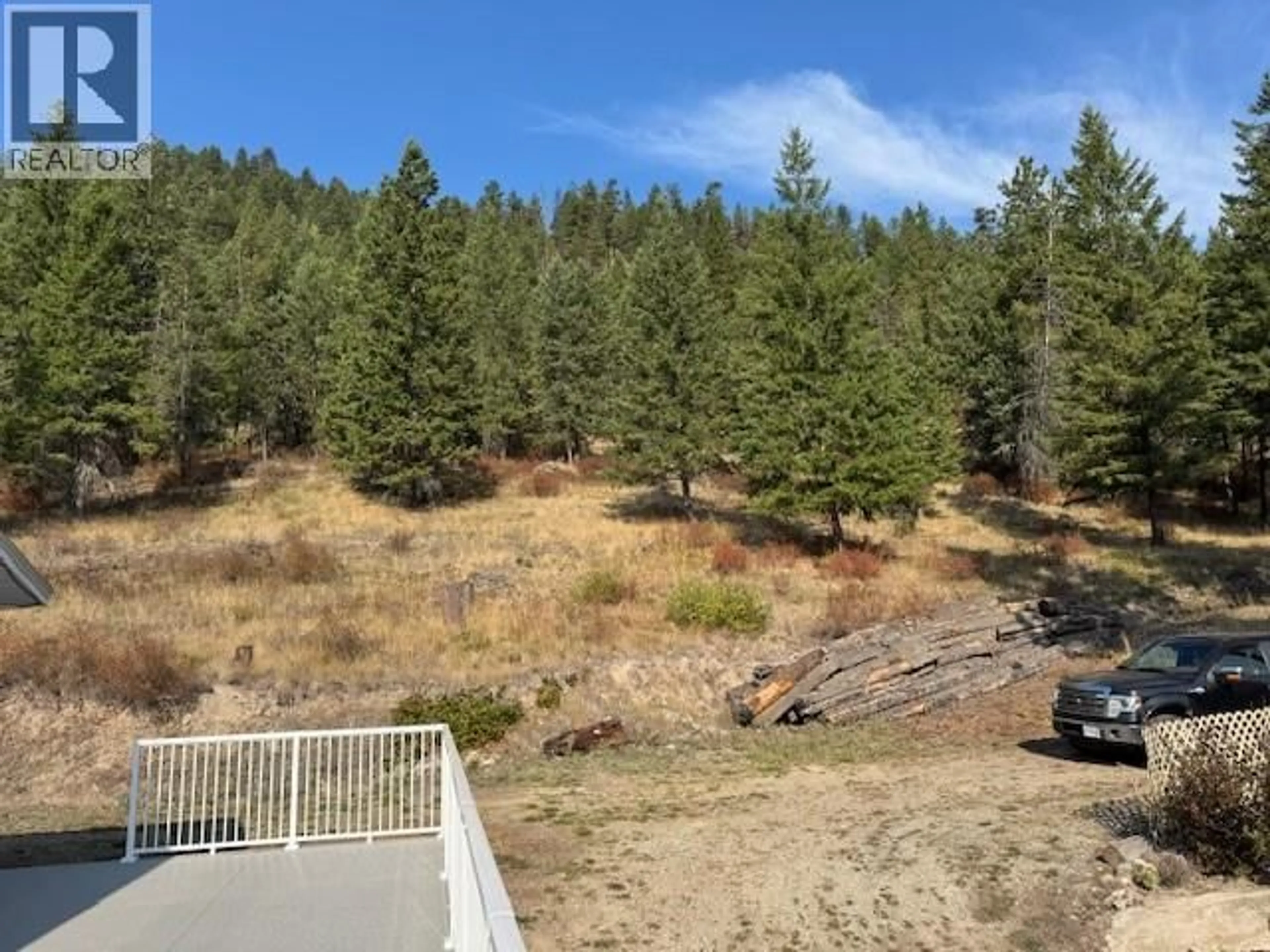 A pic from outside/outdoor area/front of a property/back of a property/a pic from drone, forest/trees view for 3505 CHRISTIAN VALLEY ROAD, Westbridge British Columbia V0H1Y0