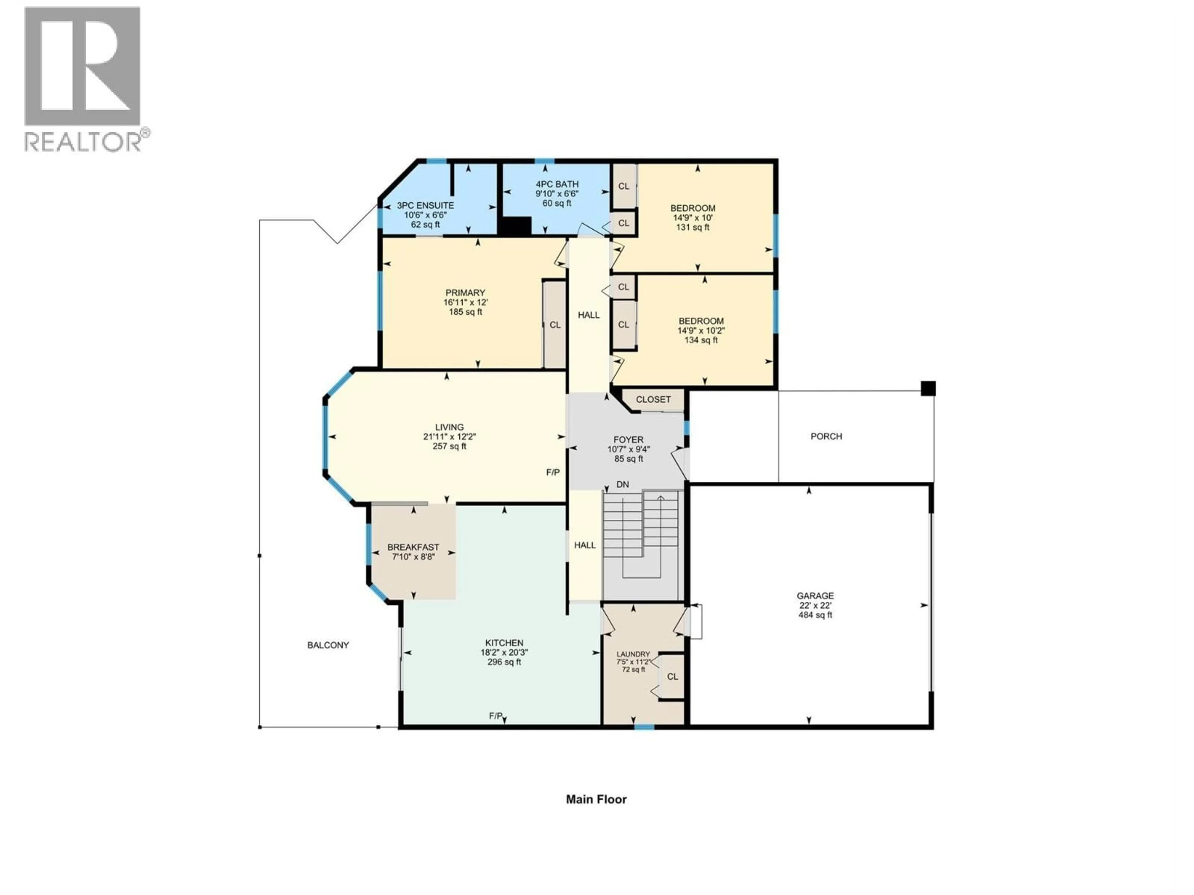 Floor plan for 3285 SUNDANCE DRIVE, West Kelowna British Columbia V4T1S4