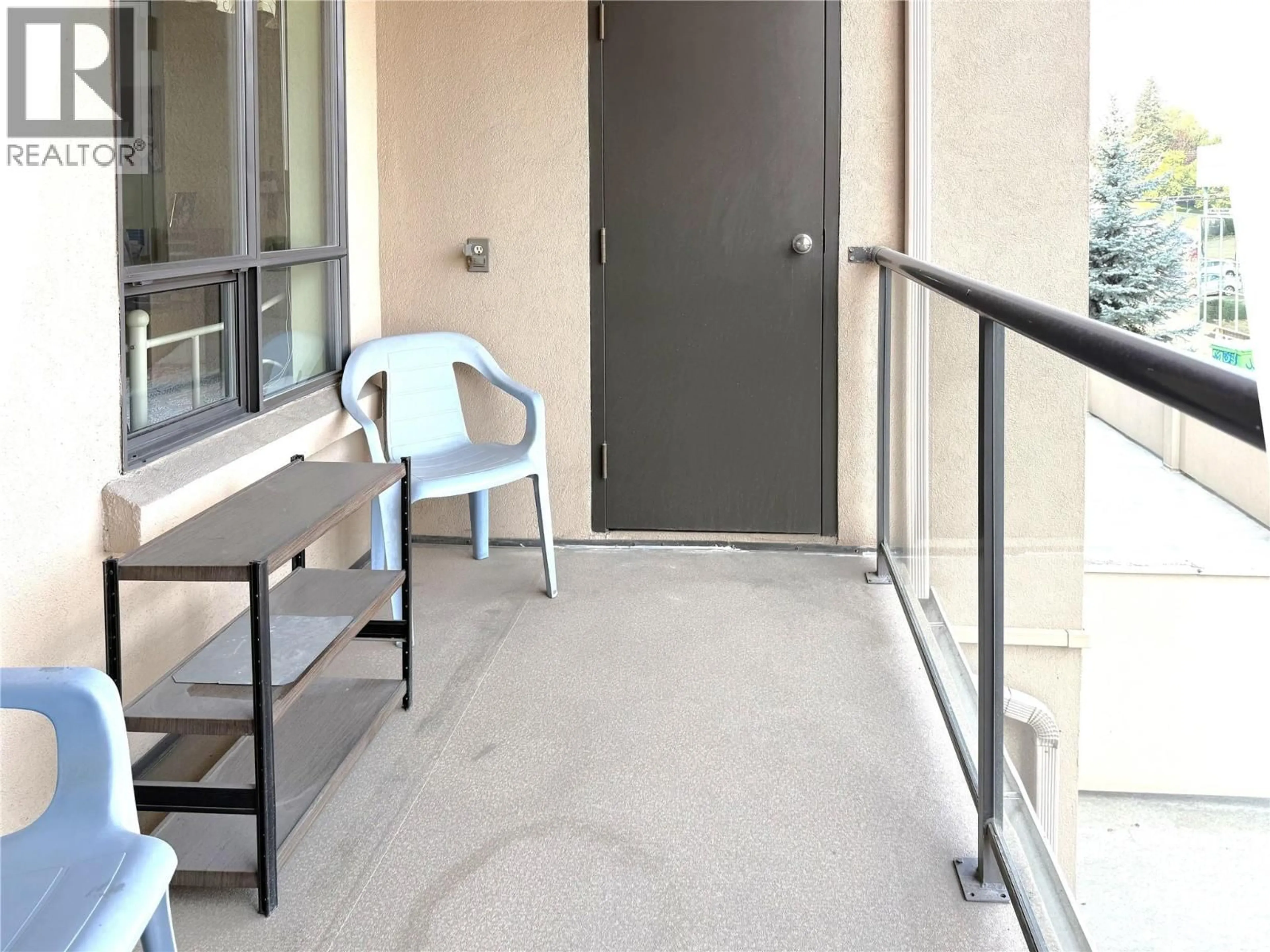 Balcony in the apartment, street for 203 - 338 NICOLA STREET, Kamloops British Columbia V2C2P5