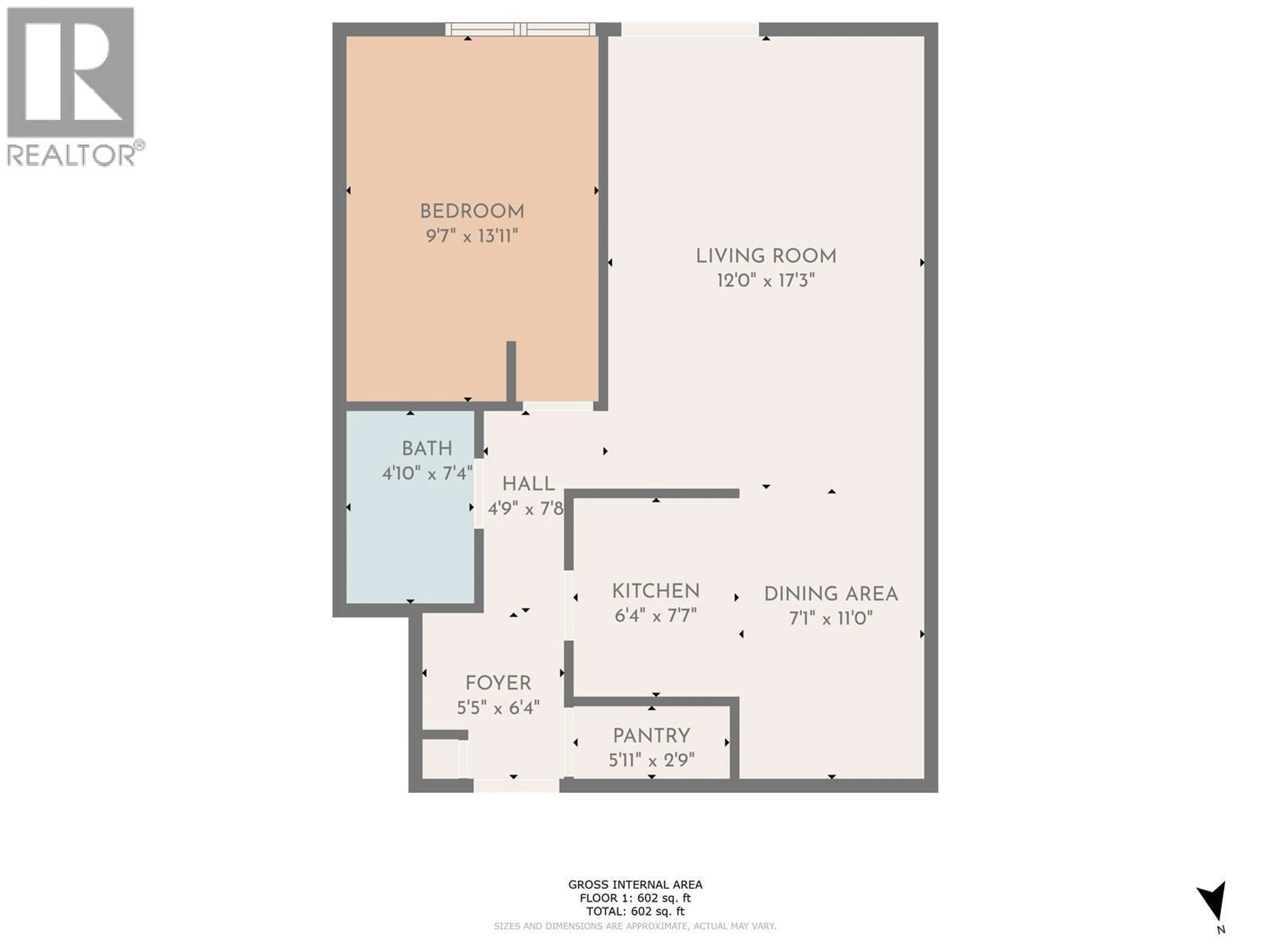 Floor plan for 205 - 6430 WHISKEY JACK ROAD, Big White British Columbia V0H1A0