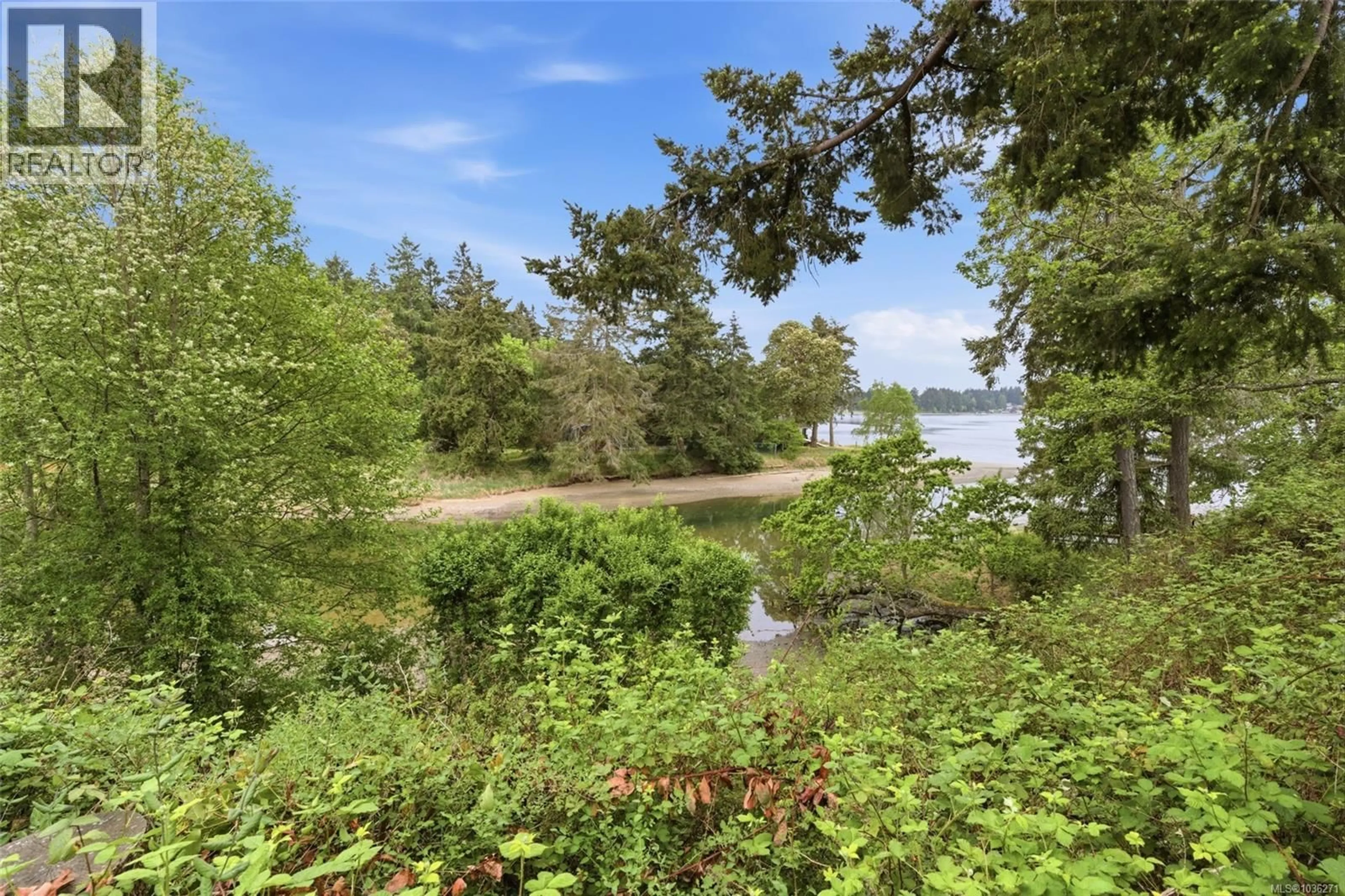 A pic from outside/outdoor area/front of a property/back of a property/a pic from drone, water/lake/river/ocean view for 311 - 1600 STROULGER ROAD, Nanoose Bay British Columbia V9P9B7