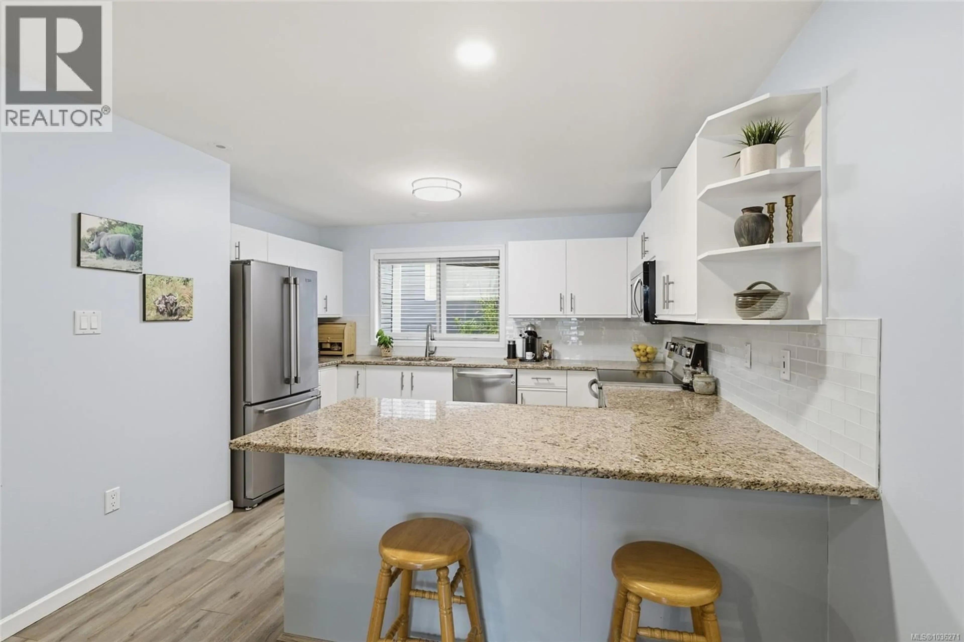 Open concept kitchen, ceramic/tile floor for 311 - 1600 STROULGER ROAD, Nanoose Bay British Columbia V9P9B7