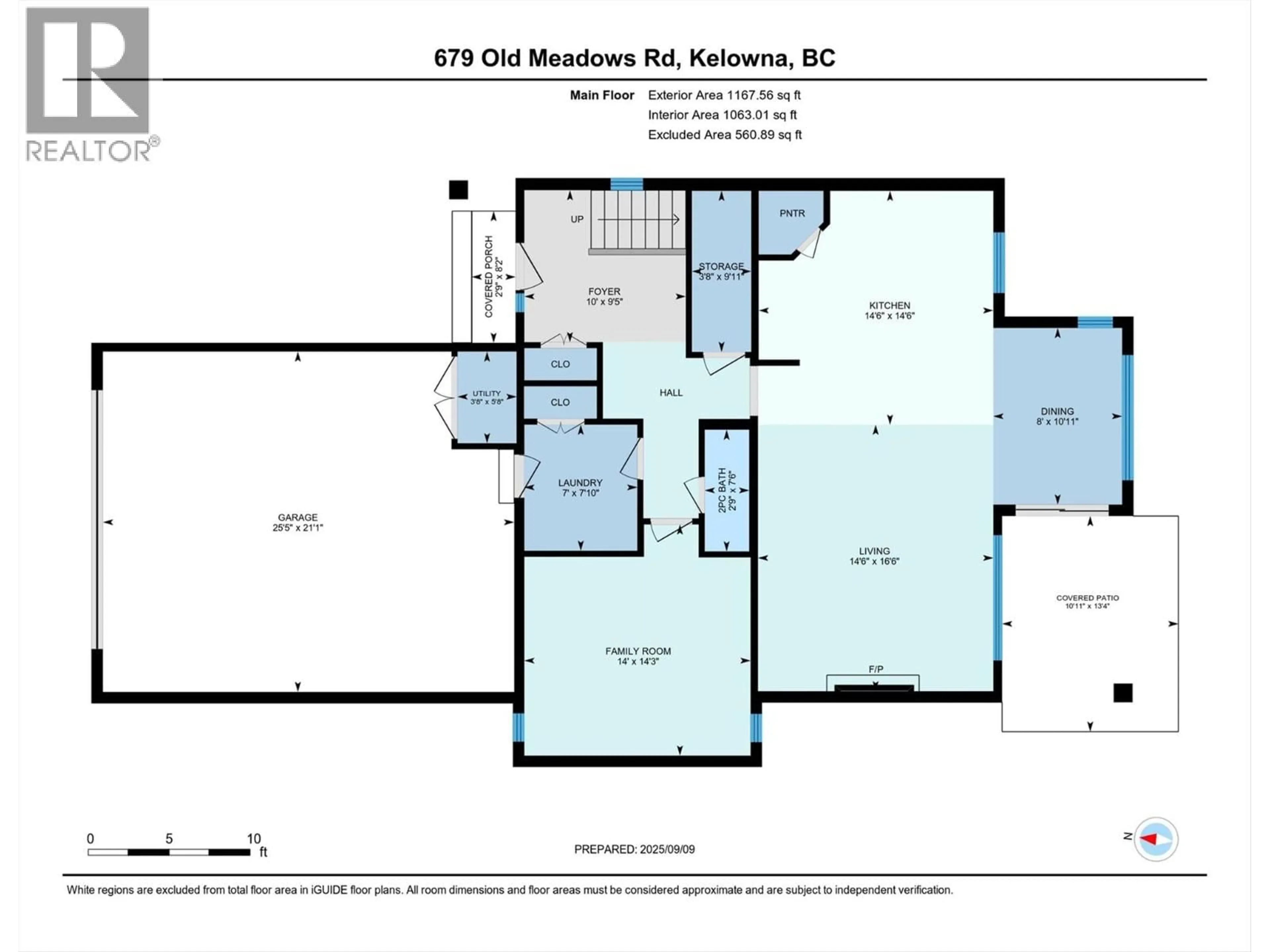 Floor plan for 679 OLD MEADOWS ROAD, Kelowna British Columbia V1W1S3