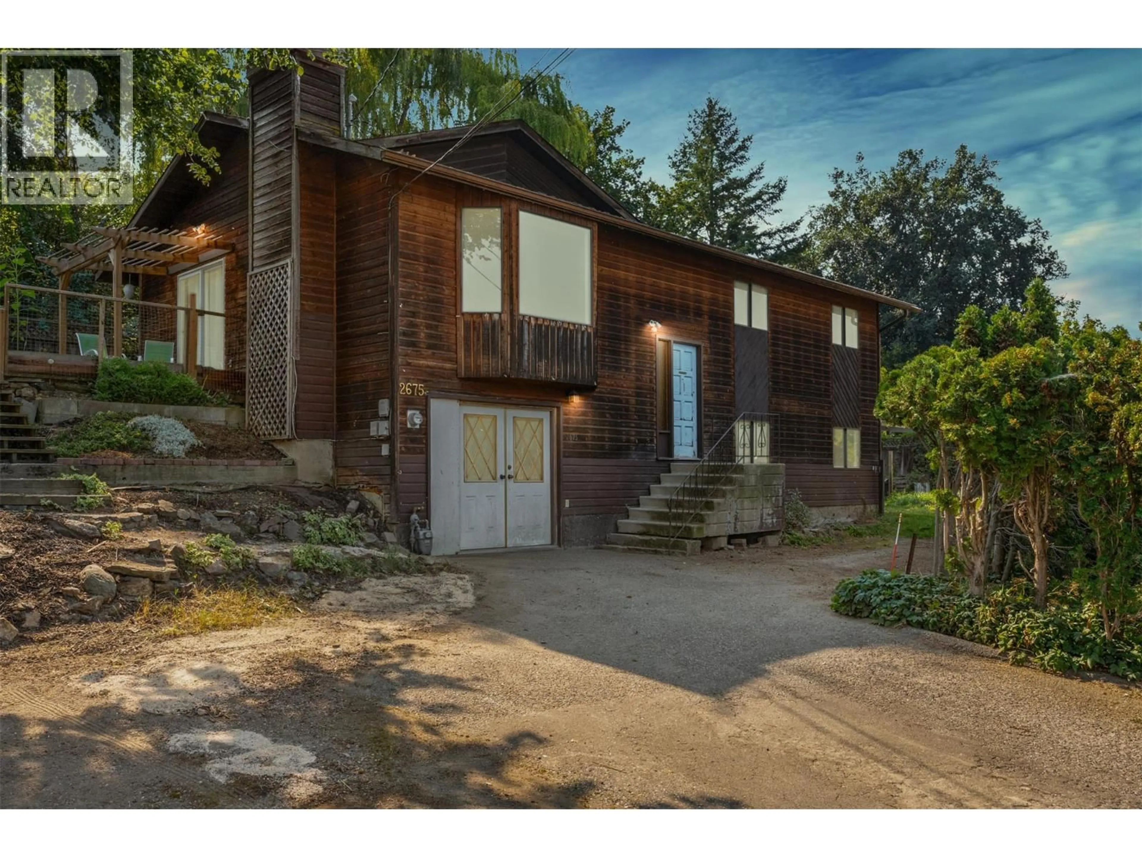 Home with brick exterior material, street for 2675 DANALLANKO DRIVE, Armstrong British Columbia V4Y0B5