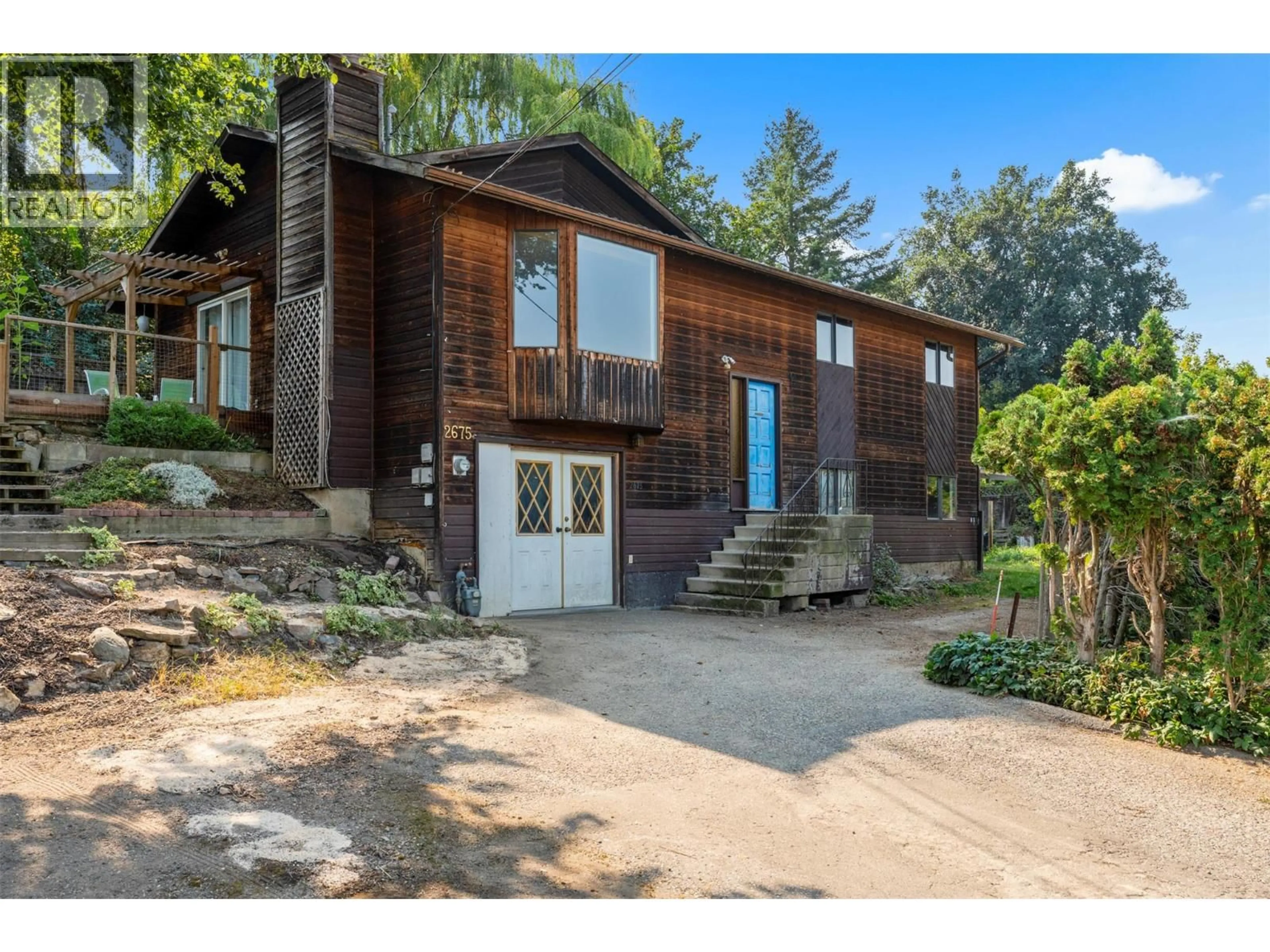 Home with brick exterior material, street for 2675 DANALLANKO DRIVE, Armstrong British Columbia V4Y0B5