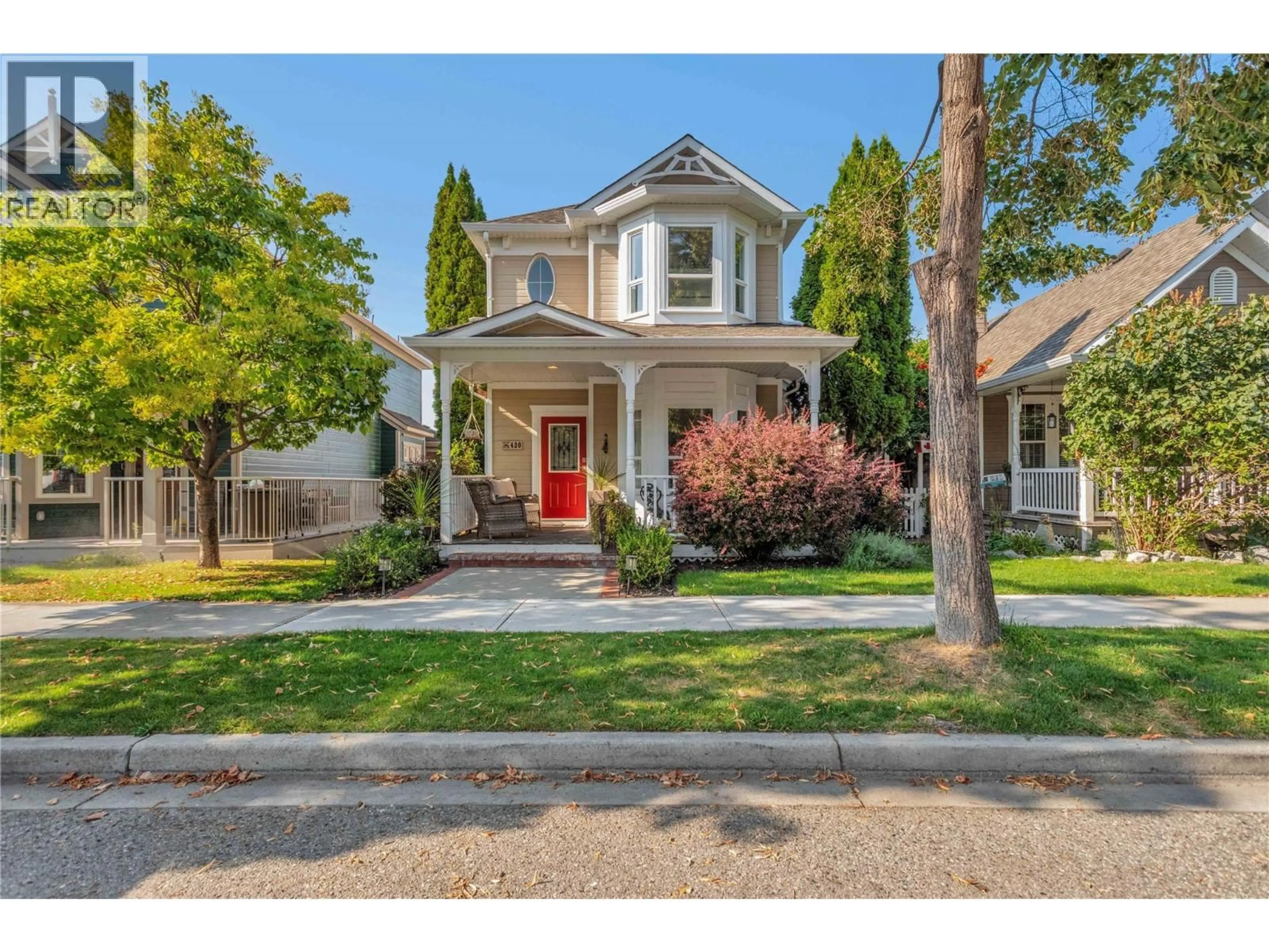 Home with brick exterior material, street for 430 MCCARREN AVENUE, Kelowna British Columbia V1W4T8