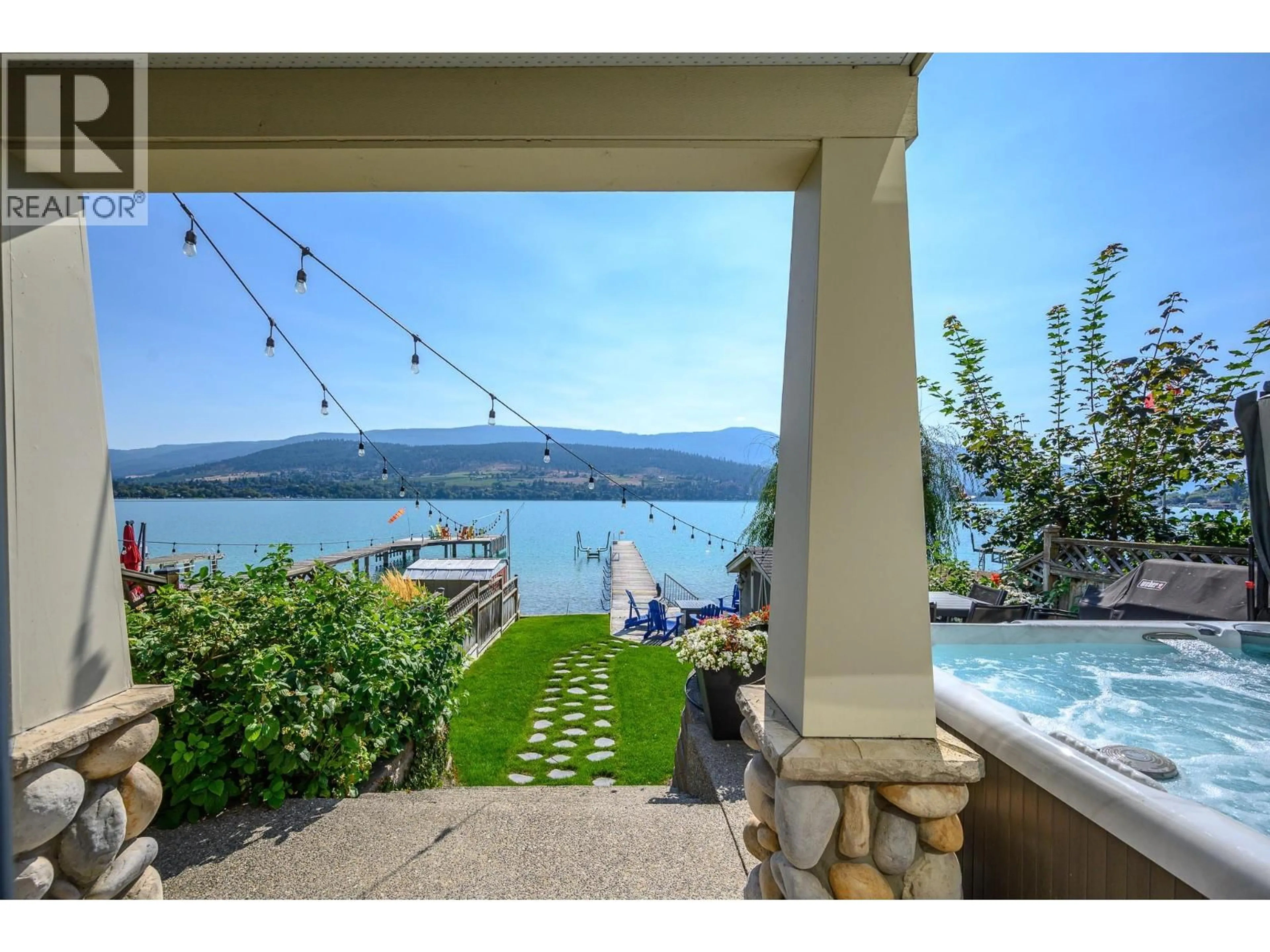 Patio, water/lake/river/ocean view for 13420 WESTKAL ROAD, Coldstream British Columbia V1B1Y4