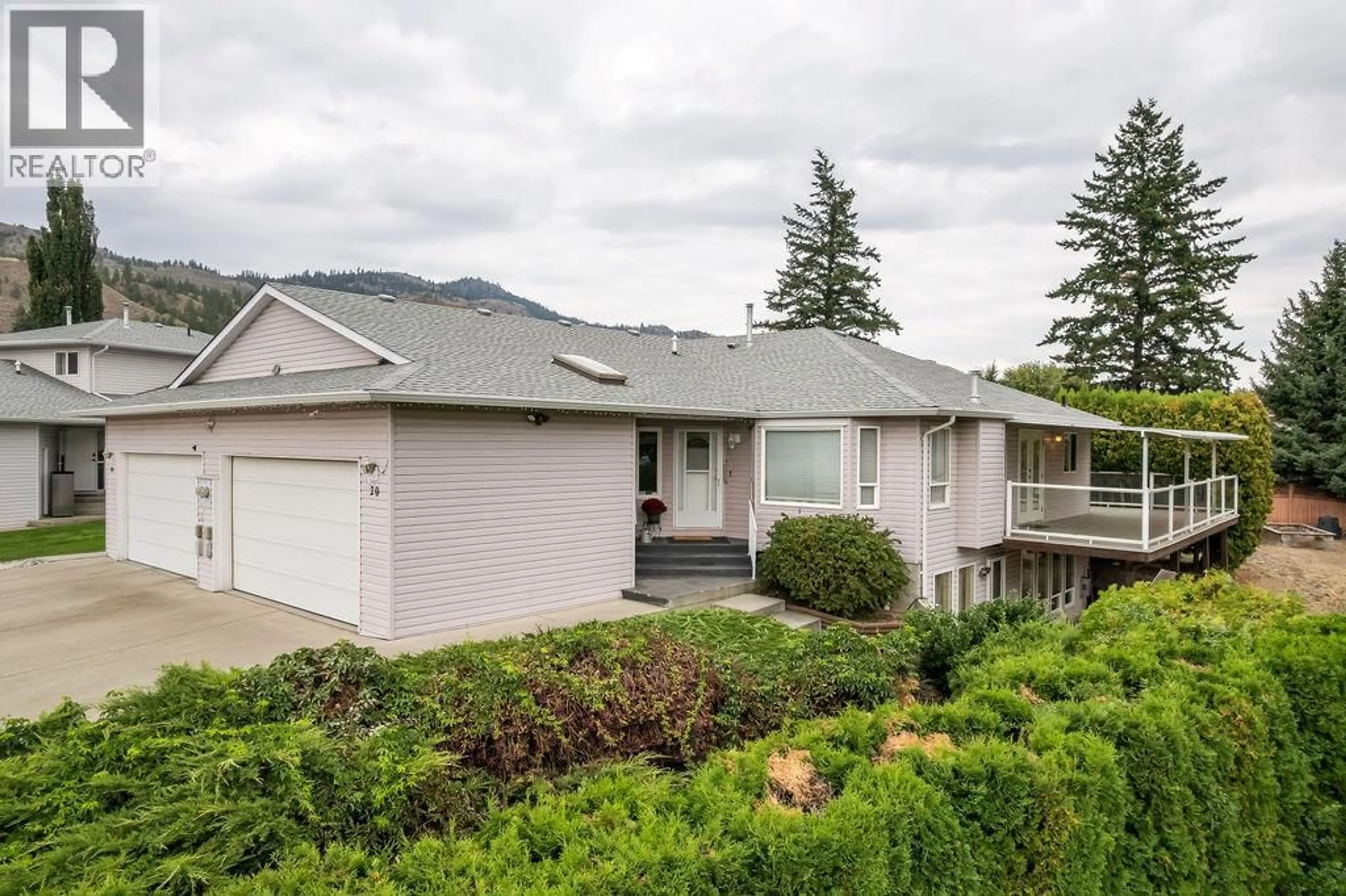 Home with vinyl exterior material, mountain view for 20 - 2655 WESTSYDE ROAD, Kamloops British Columbia V2B7C7