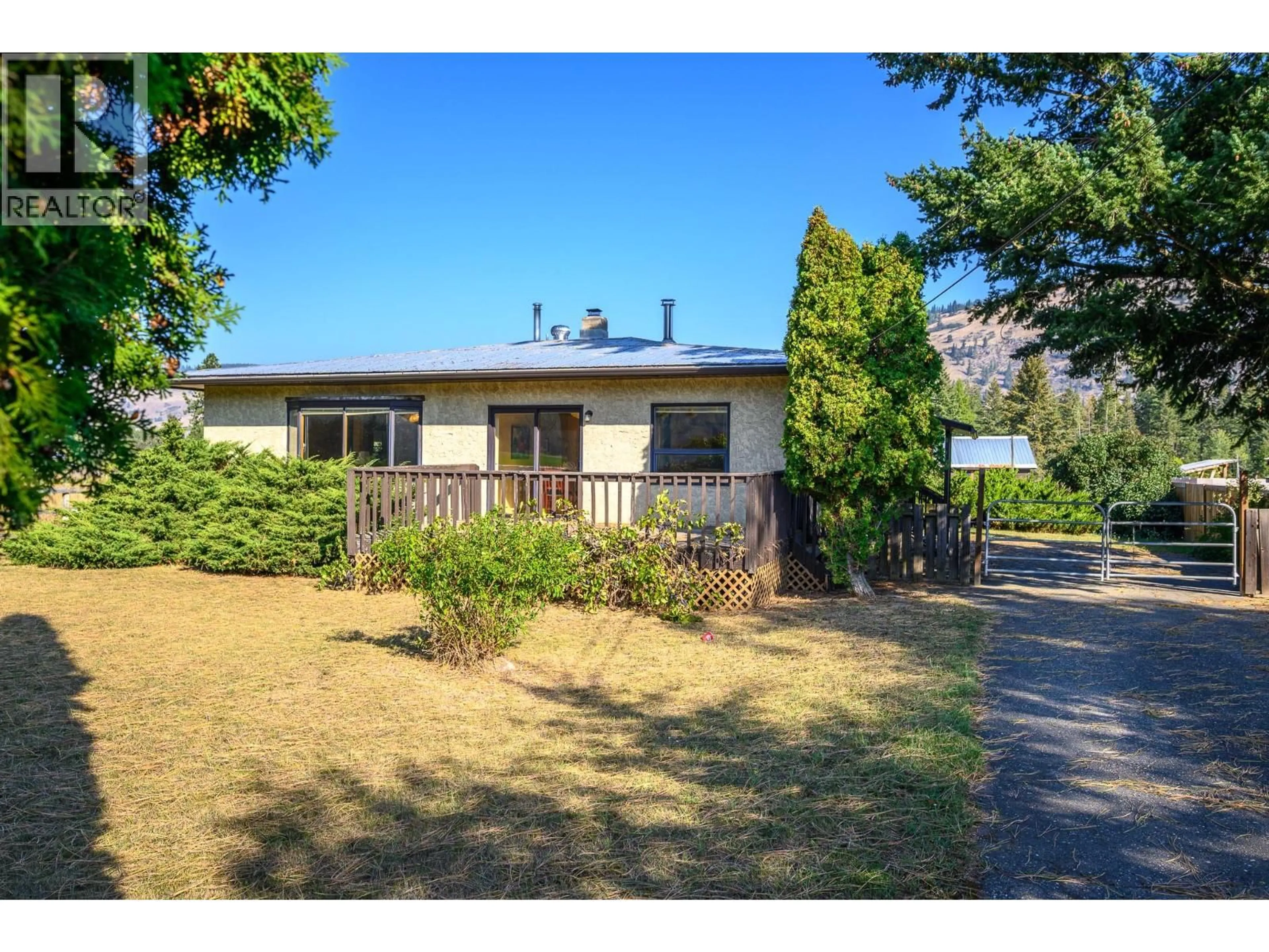 A pic from outside/outdoor area/front of a property/back of a property/a pic from drone, street for 599 WHITEVALE ROAD, Lumby British Columbia V0E2G7