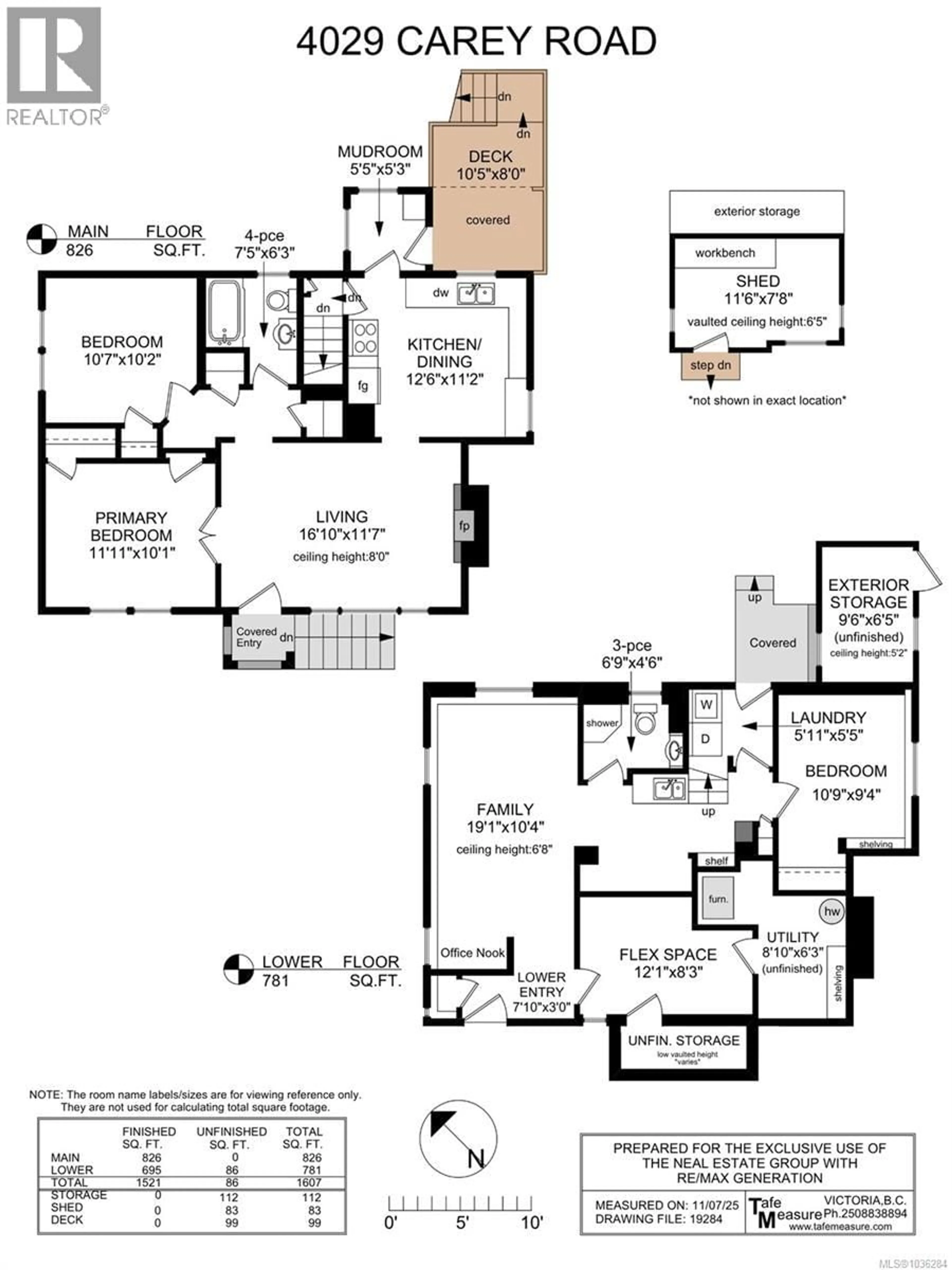 Floor plan for 4029 CAREY ROAD, Saanich British Columbia V8Z4E7