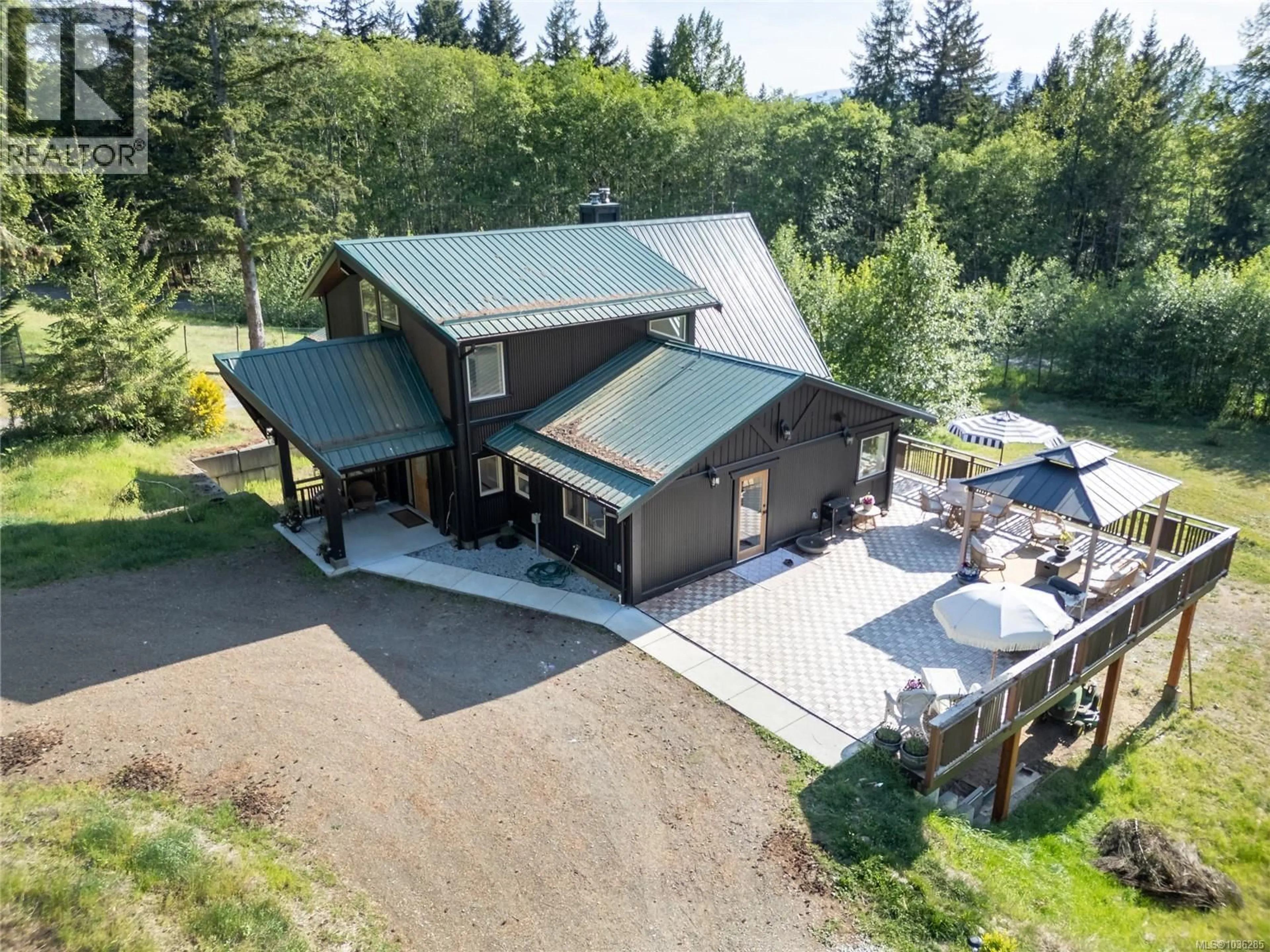 A pic from outside/outdoor area/front of a property/back of a property/a pic from drone, unknown for 2279/2281 CLARK ROAD, Courtenay British Columbia V9J1T1