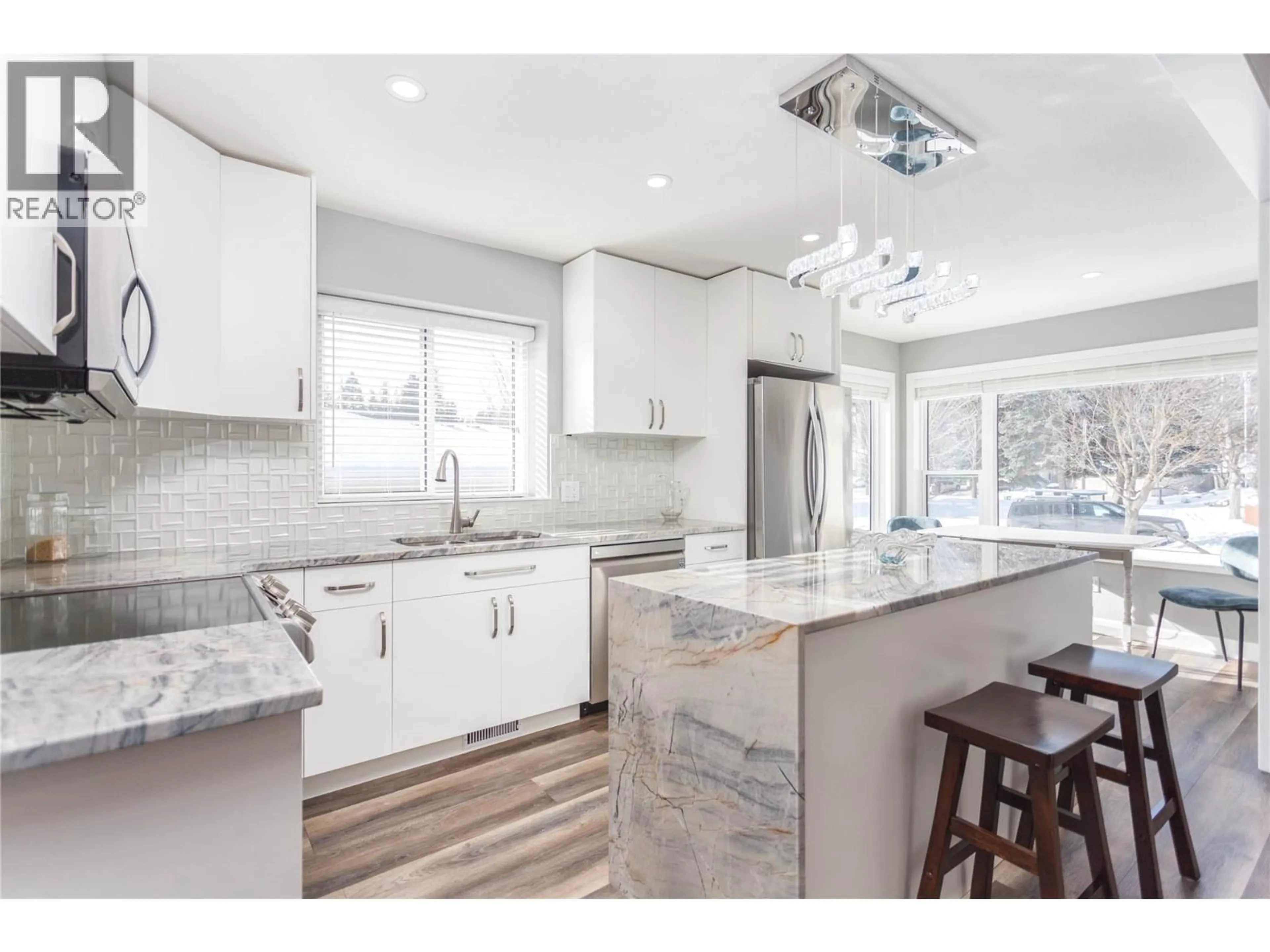 Open concept kitchen, ceramic/tile floor for 4 - 2675 PINE AVENUE, Lumby British Columbia V0E2G5