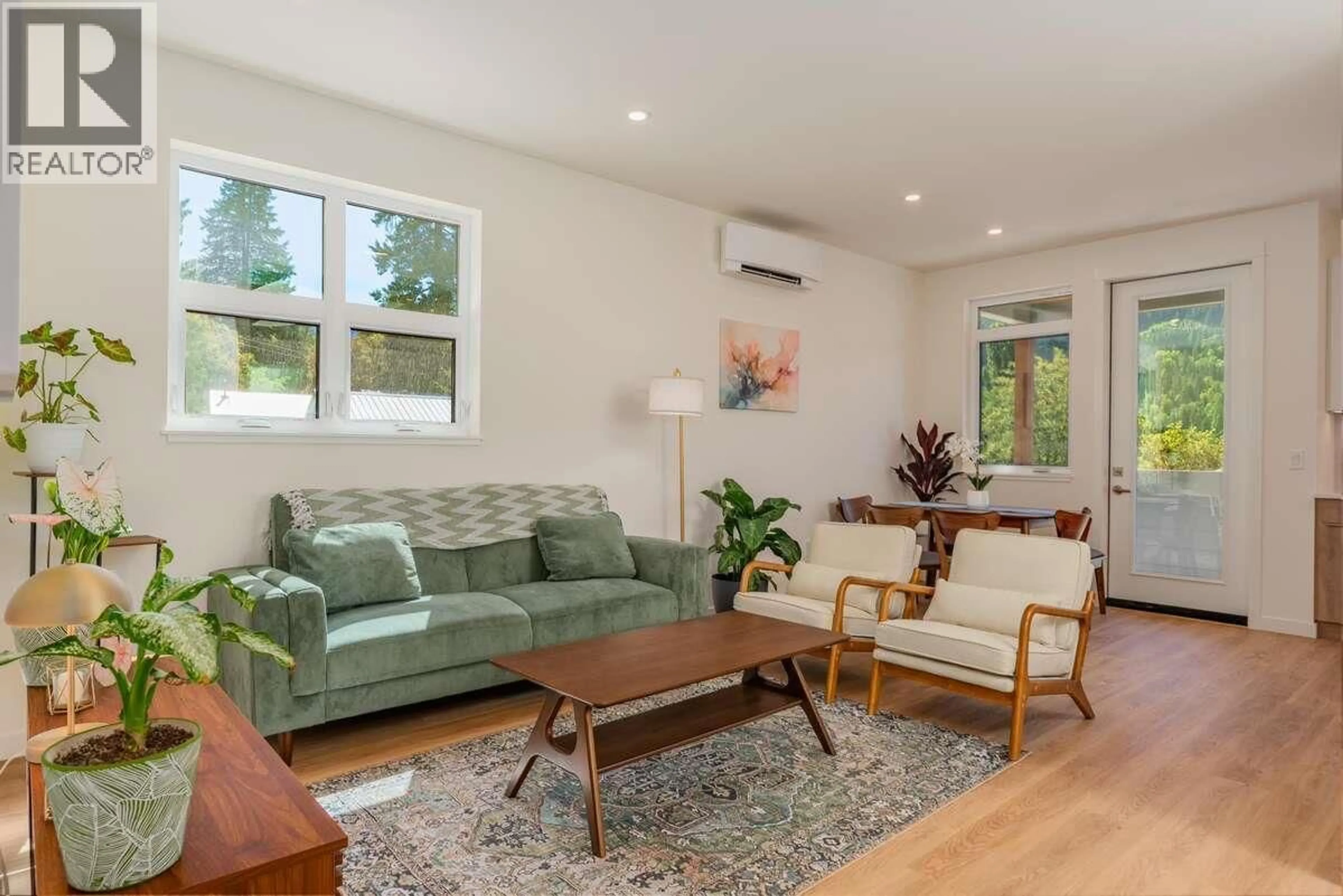 Living room with furniture, wood/laminate floor for B - 2222 FALLS STREET, Nelson British Columbia V1L1K4