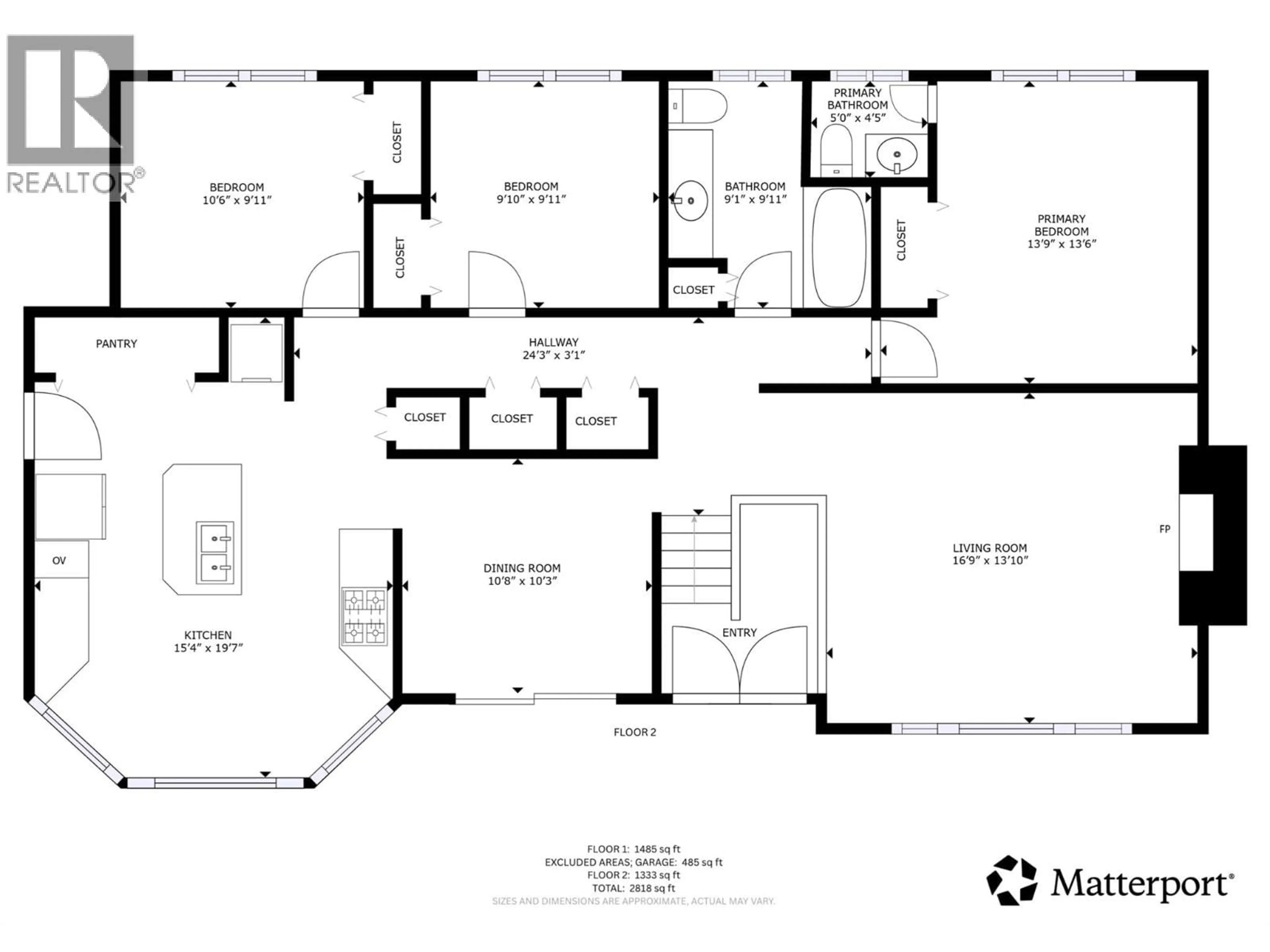 Floor plan for 7421 TRONSON ROAD, Vernon British Columbia V1H1S4