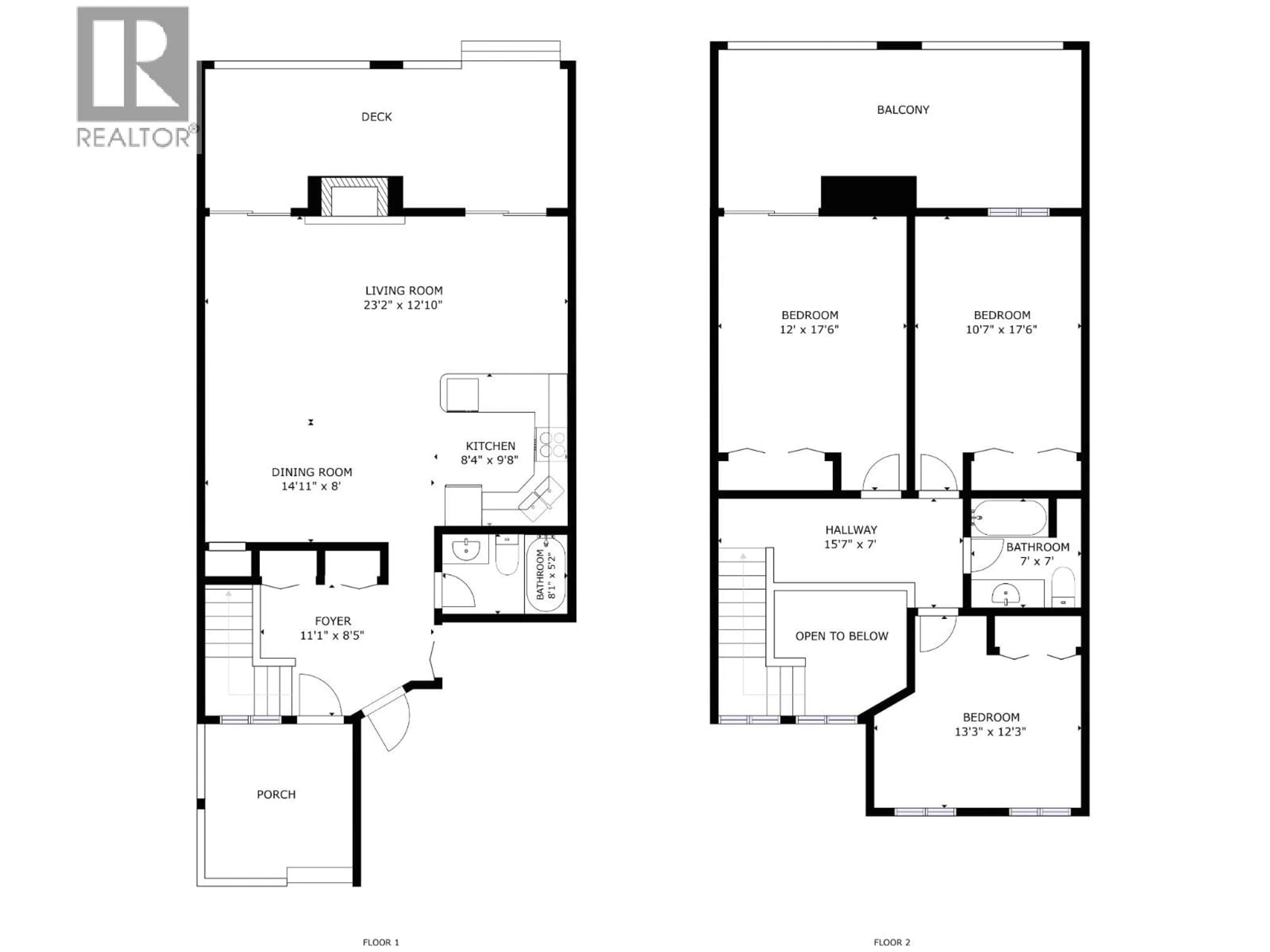 Floor plan for 2 - 4850 MCKAY STREET, Radium Hot Springs British Columbia V0A1M0