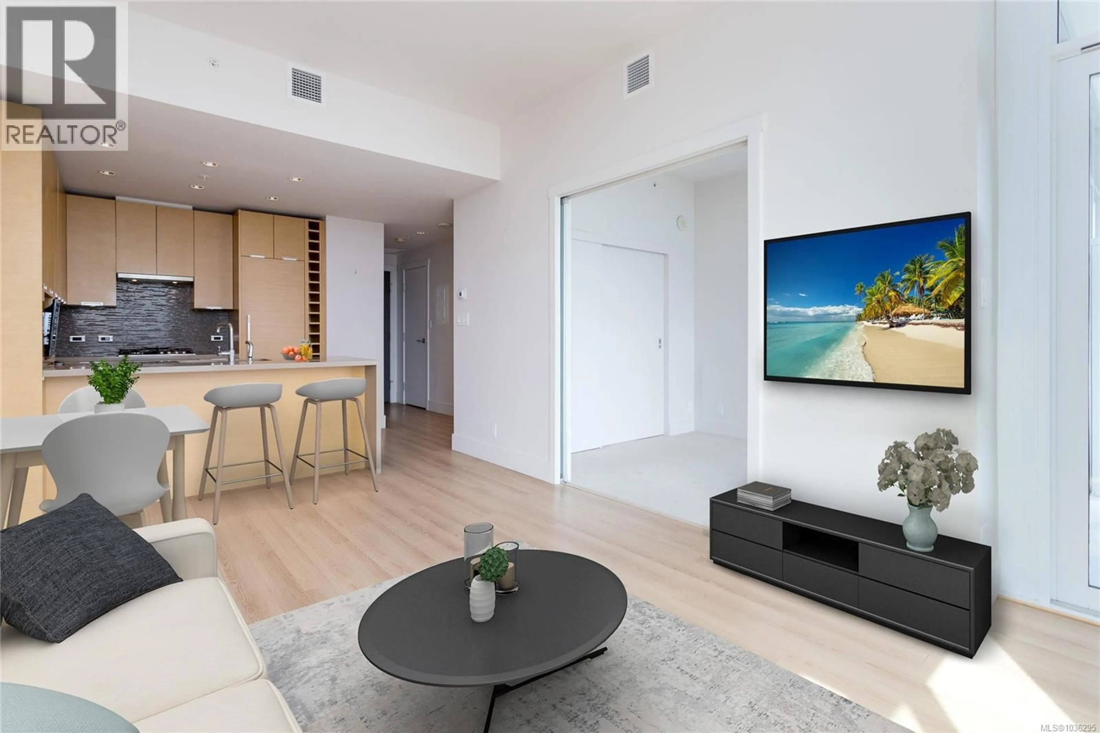 Living room with furniture, unknown for 1707 - 83 SAGHALIE ROAD, Victoria British Columbia V9C0E5