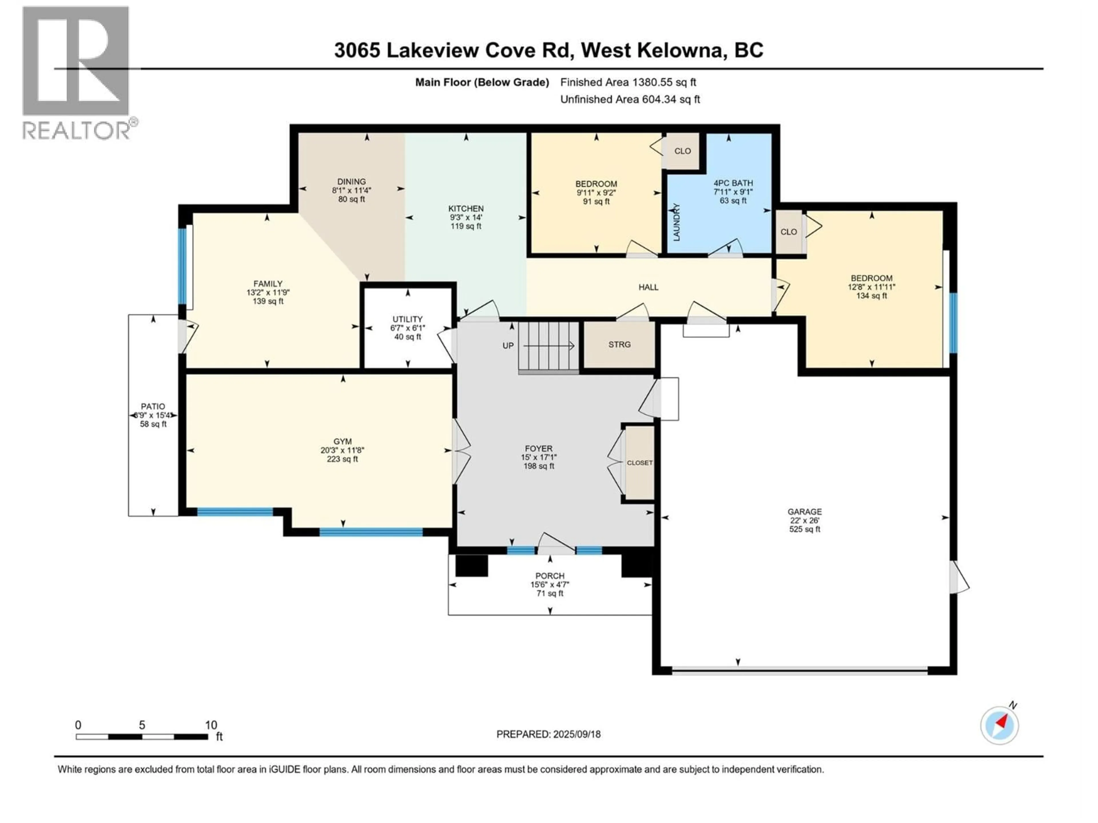Floor plan for 3065 LAKEVIEW COVE ROAD, West Kelowna British Columbia V1Z3P6