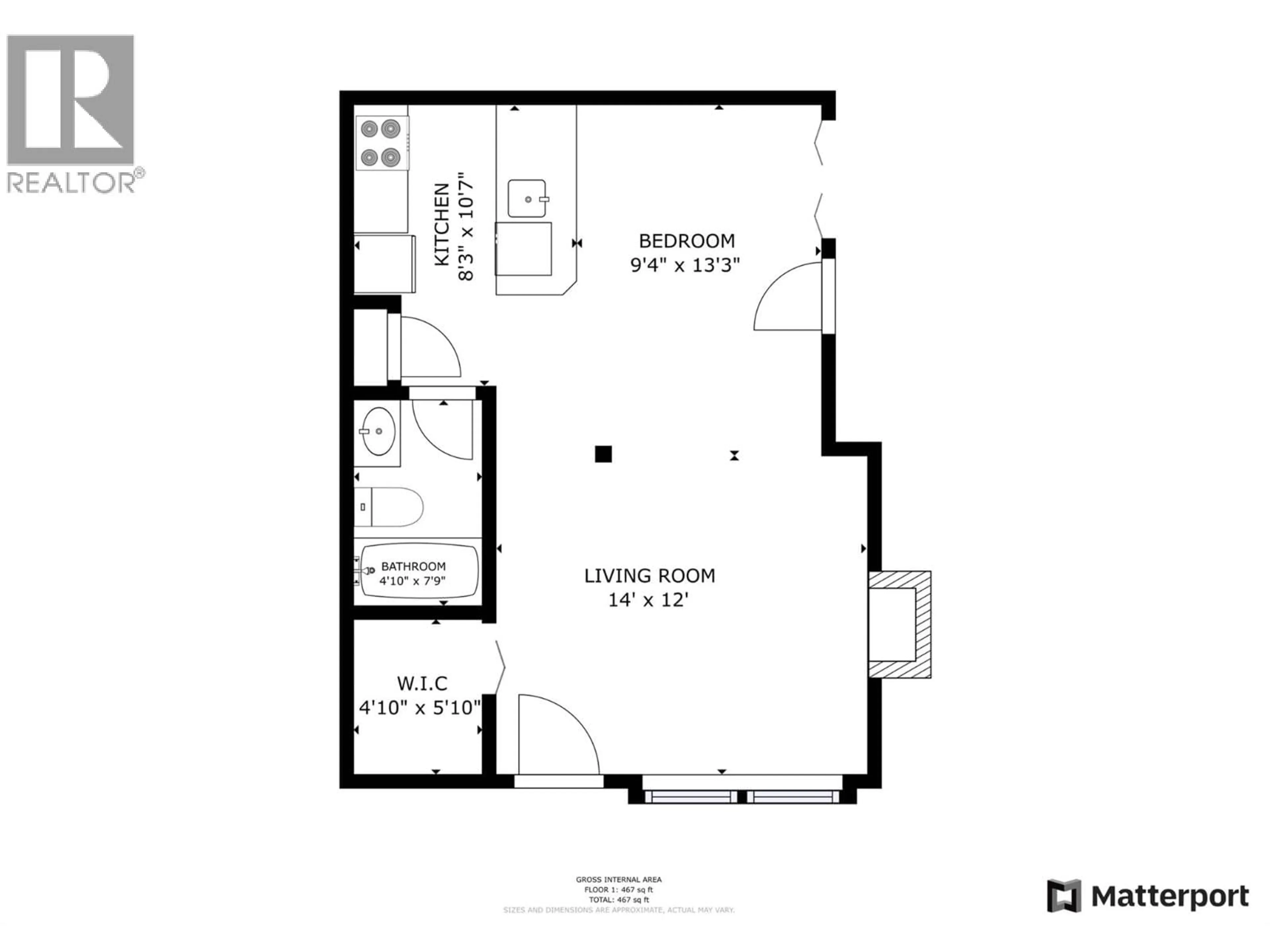 Floor plan for 306 - 2030 PANORAMA DRIVE, Panorama British Columbia V0A1T0