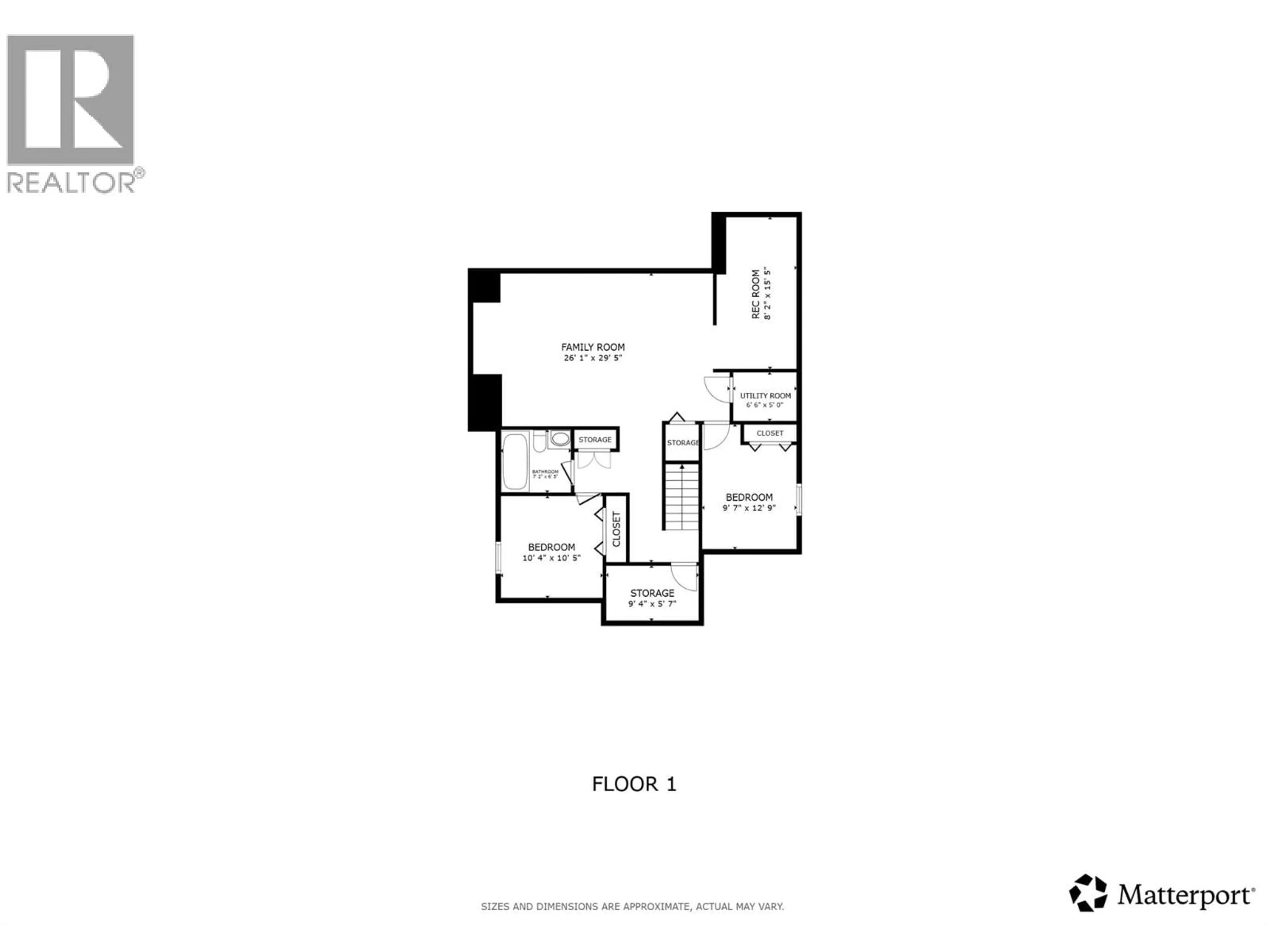 Floor plan for 323 PROVIDENCE AVENUE, Kelowna British Columbia V1W5A5