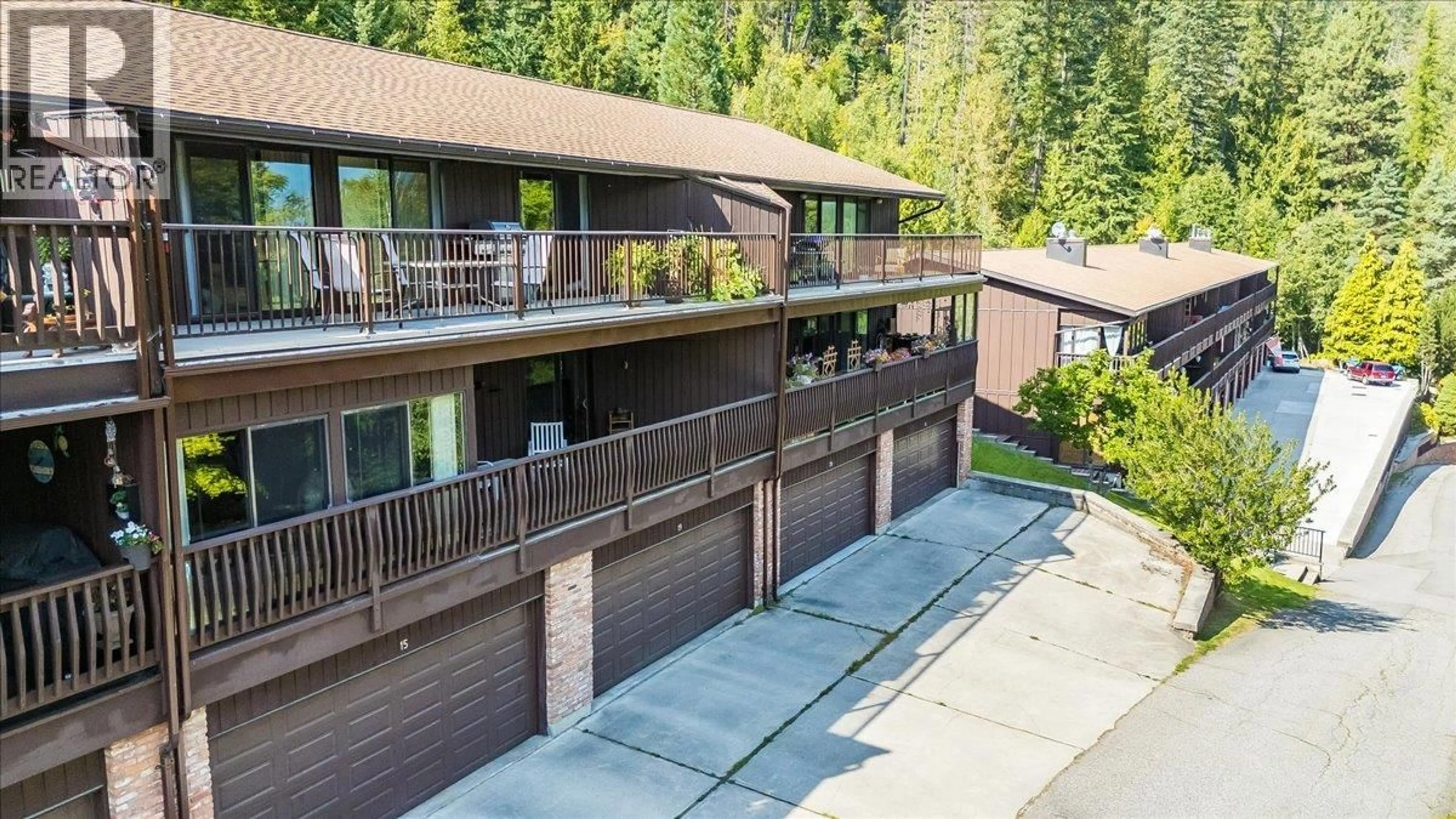 A pic from outside/outdoor area/front of a property/back of a property/a pic from drone, unknown for 15 - 1691 3A HIGHWAY, Nelson British Columbia V1L6J8