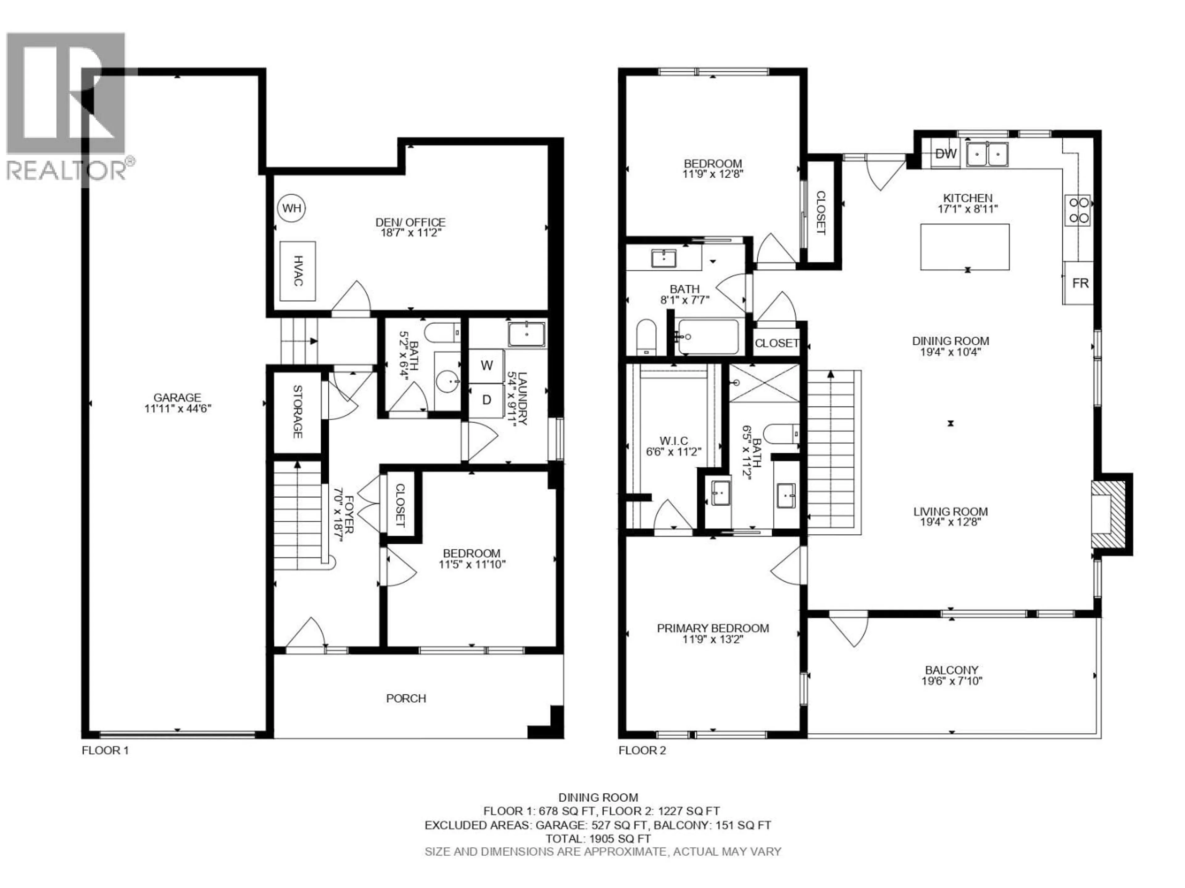 Floor plan for 9 - 2171 VAN HORNE DRIVE, Kamloops British Columbia V1S0E2