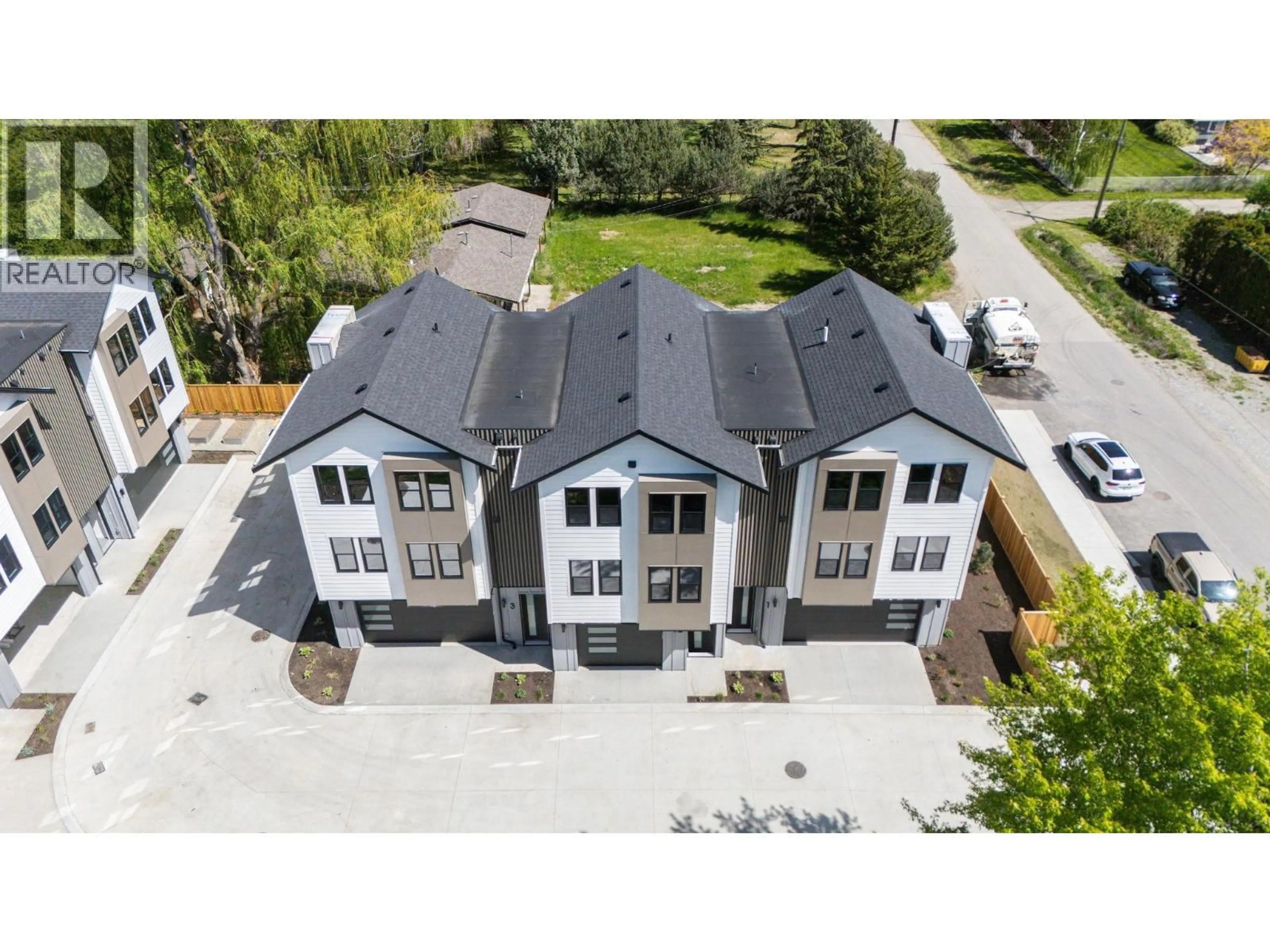 A pic from outside/outdoor area/front of a property/back of a property/a pic from drone, unknown for 4 - 3590 REDECOPP ROAD, Lake Country British Columbia V4V1X5