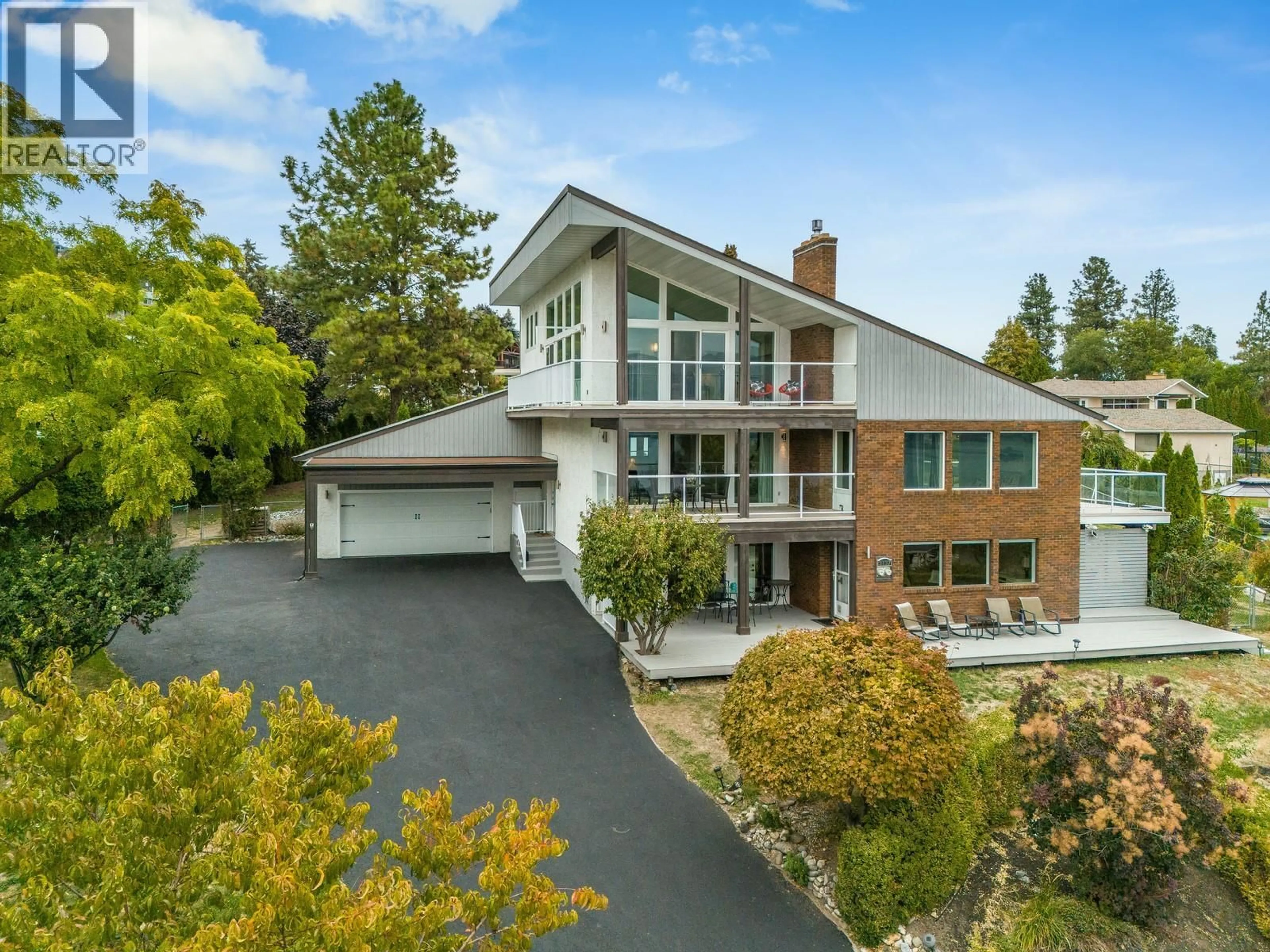A pic from outside/outdoor area/front of a property/back of a property/a pic from drone, unknown for 3137 VECTOR DRIVE, West Kelowna British Columbia V1Z3B1