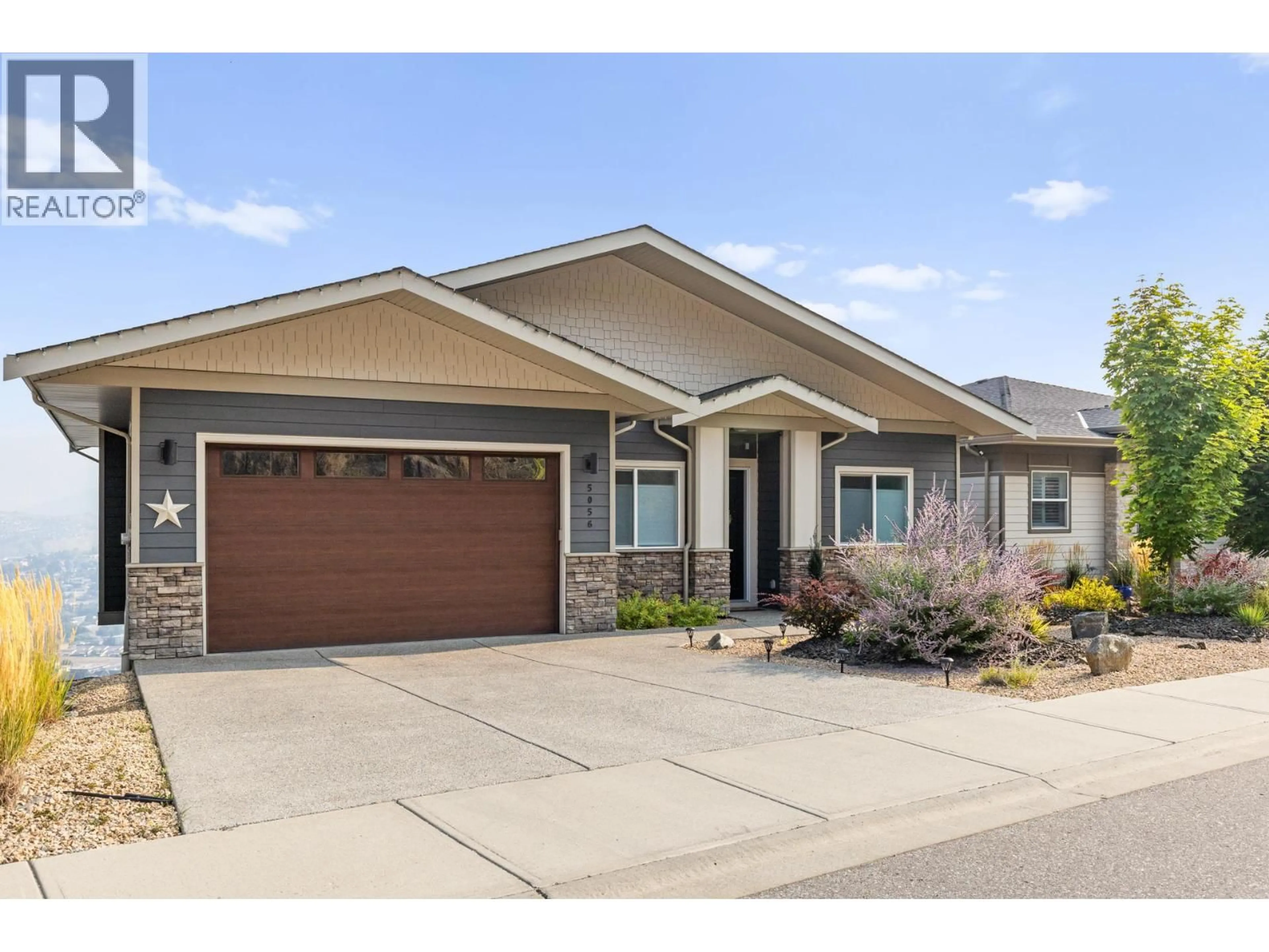 Home with vinyl exterior material, street for 5056 TURTLE POND PLACE, Vernon British Columbia V1T9Y5