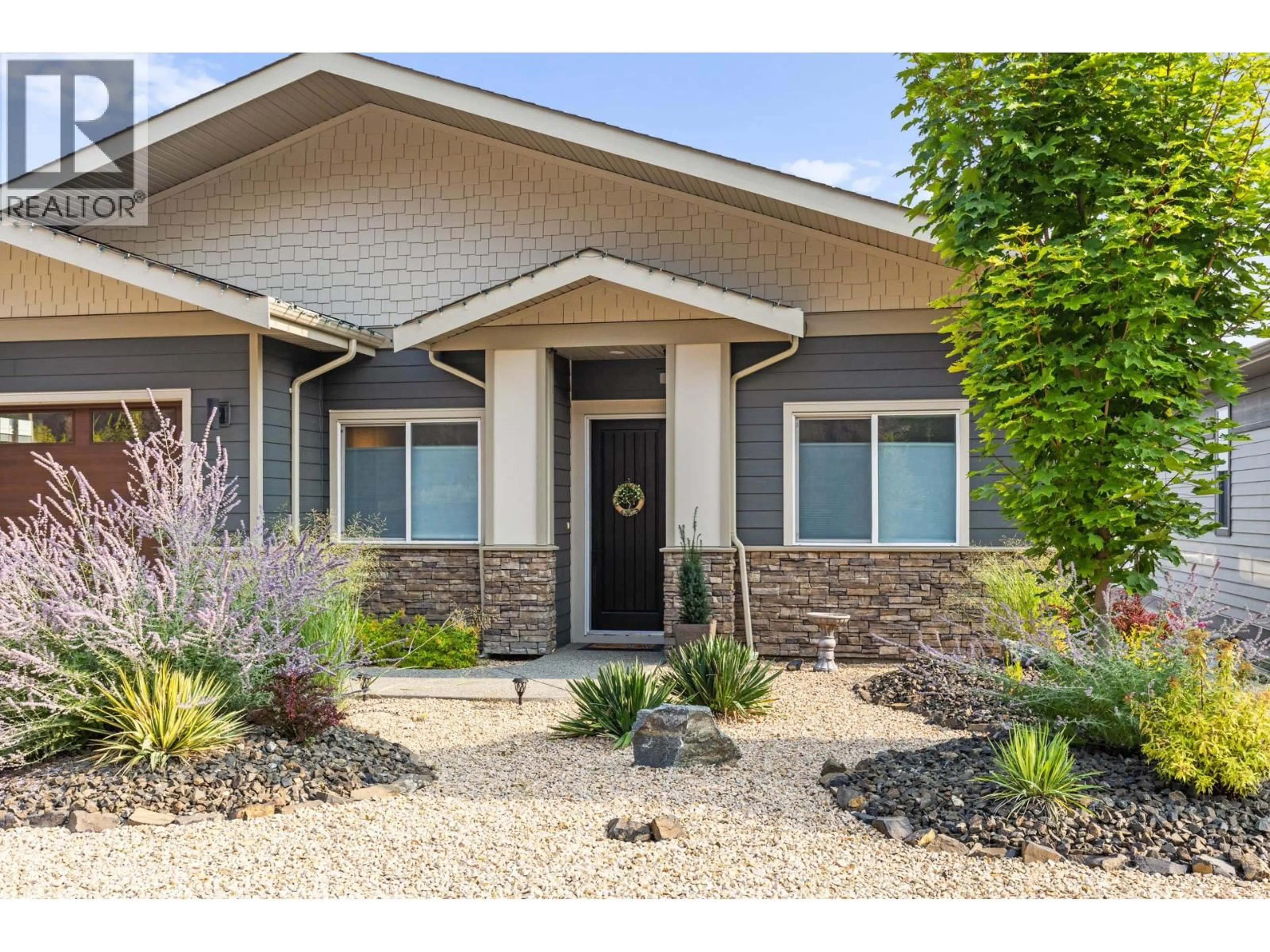 Home with brick exterior material, street for 5056 TURTLE POND PLACE, Vernon British Columbia V1T9Y5