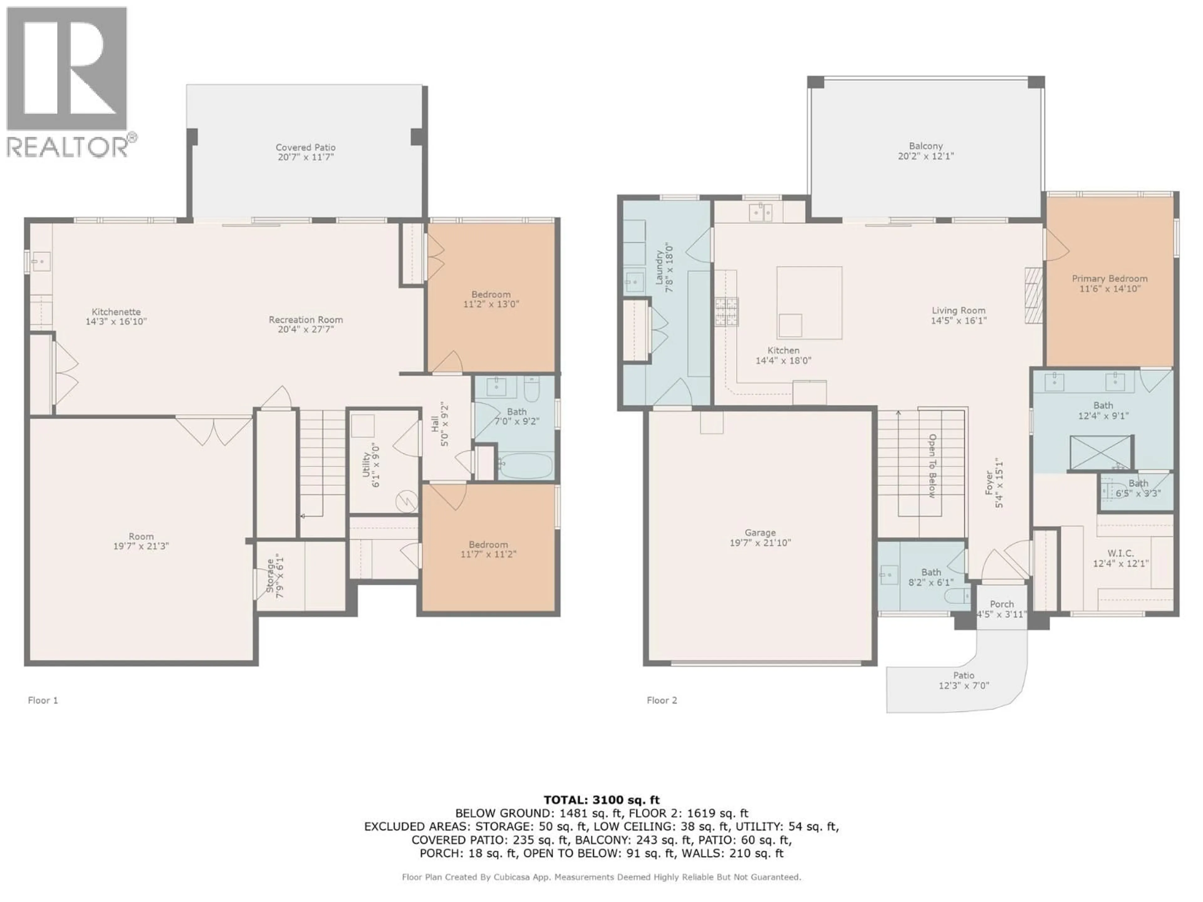 Floor plan for 5056 TURTLE POND PLACE, Vernon British Columbia V1T9Y5