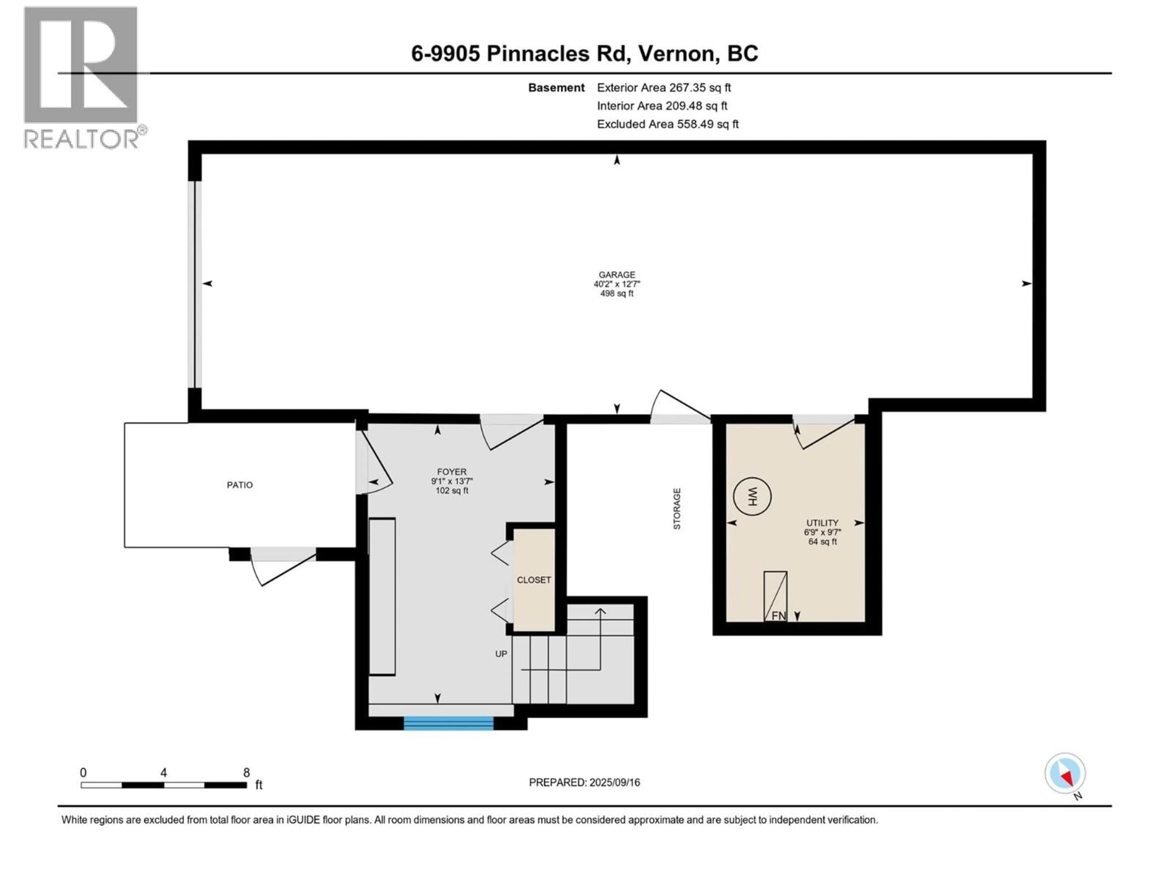 Floor plan for 6 - 9905 PINNACLES ROAD, Silver Star British Columbia V1B0S2