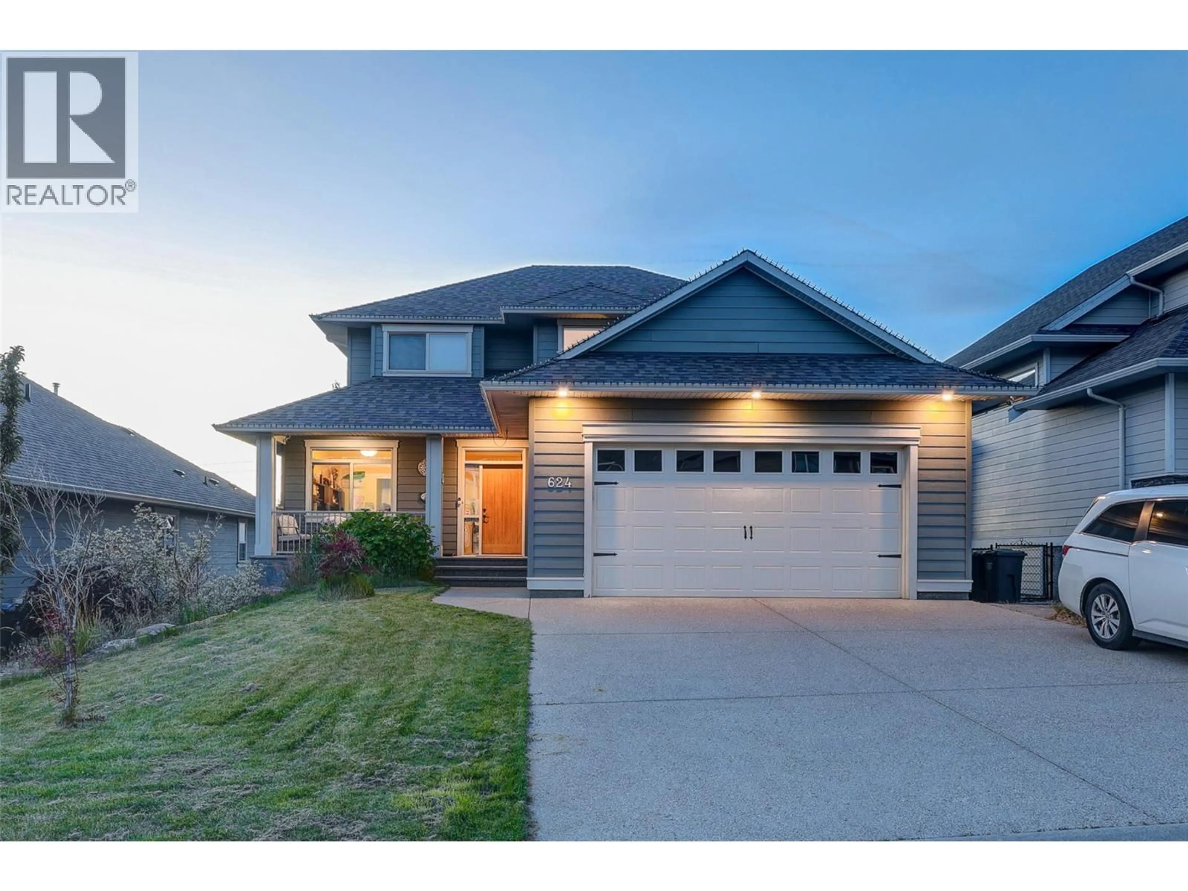 Home with brick exterior material, street for 624 LEFEVERE AVENUE, Kelowna British Columbia V1W5G7