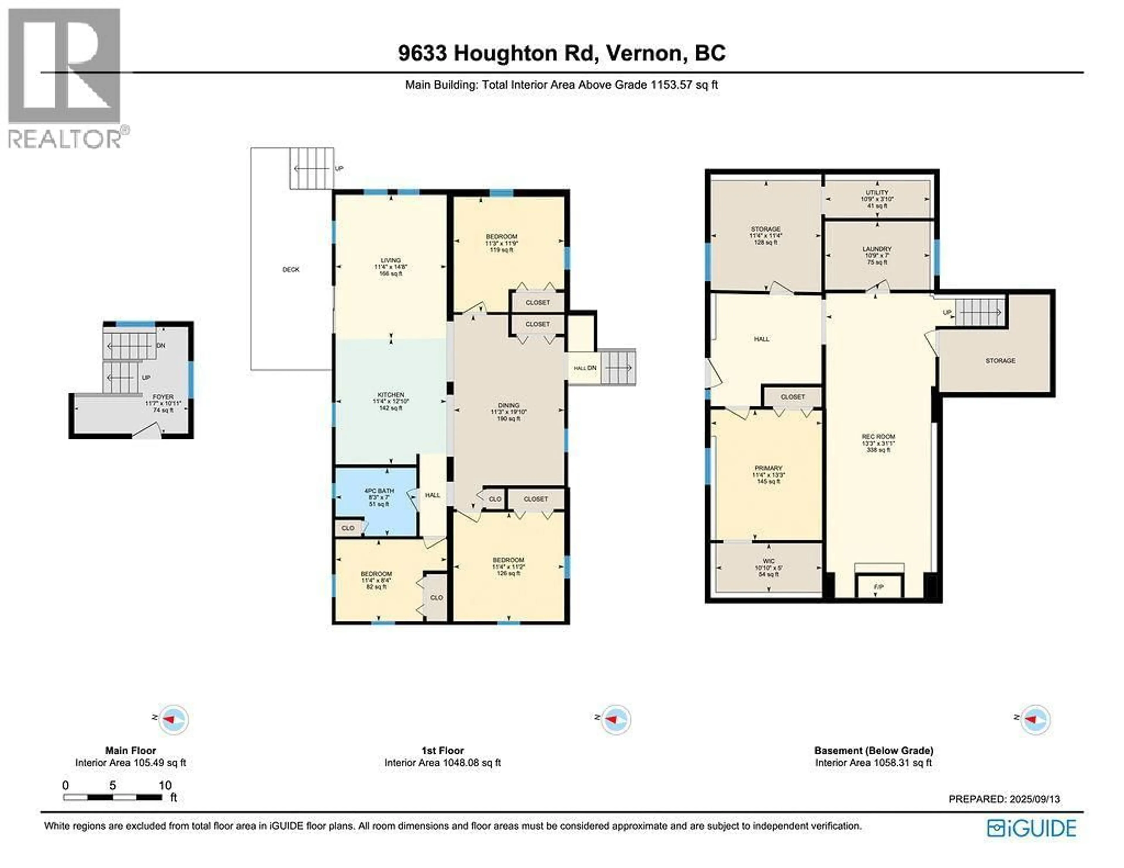 Floor plan for 9633 HOUGHTON ROAD, Vernon British Columbia V1H2C9