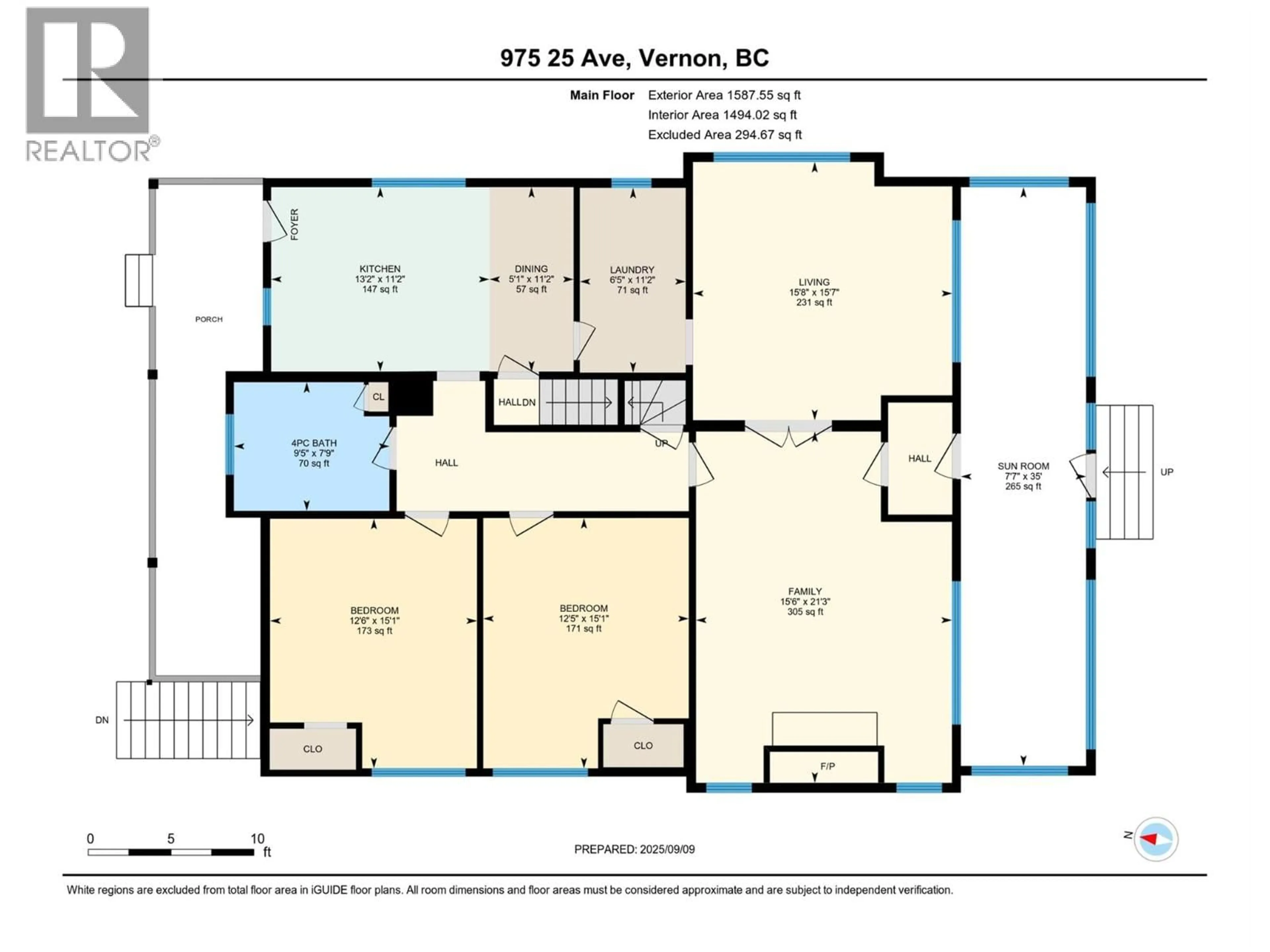 Floor plan for 975 25 AVENUE, Vernon British Columbia V1B3B4