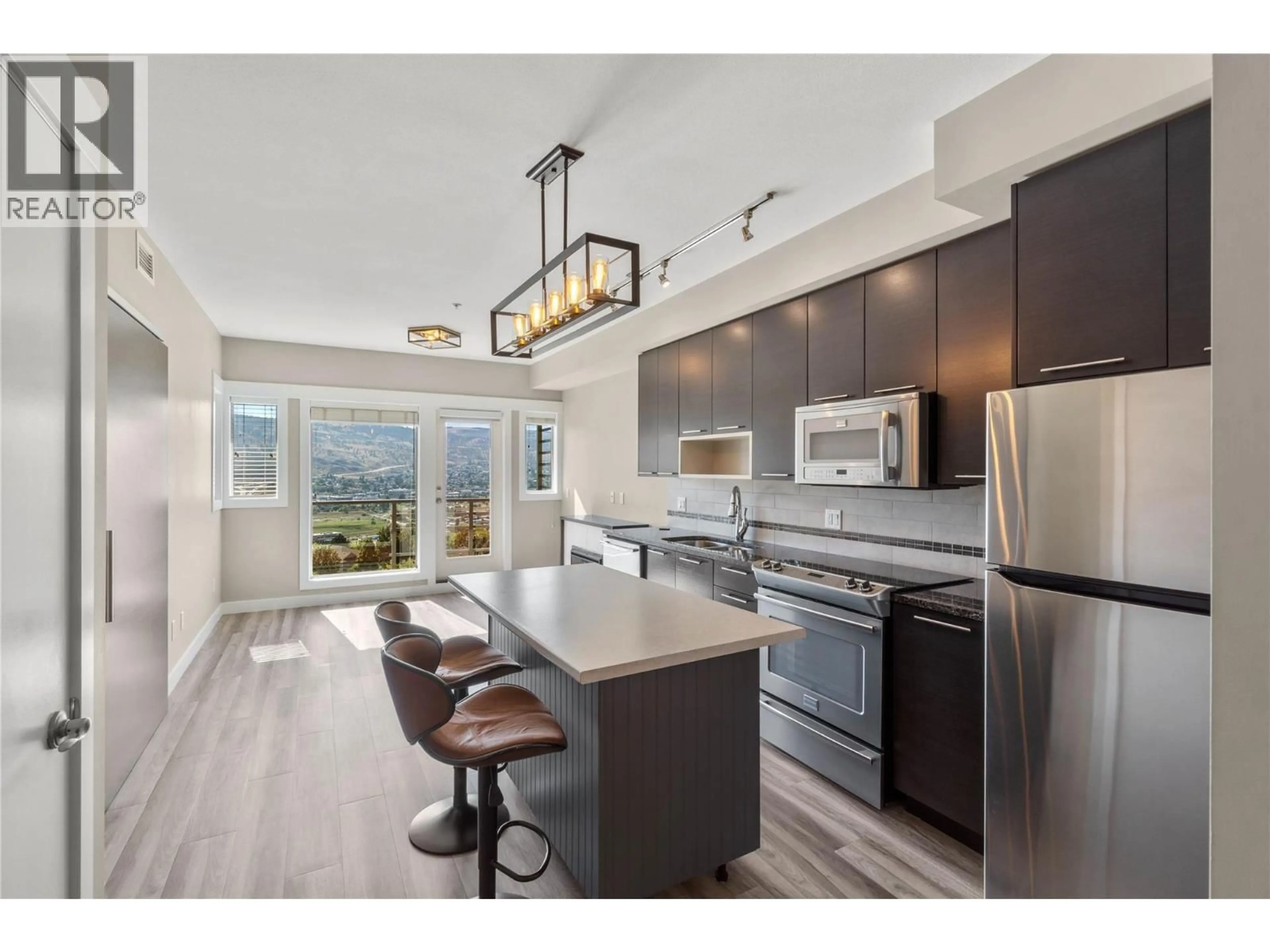 Open concept kitchen, unknown for 3315 - 1040 TALASA WAY, Kamloops British Columbia V2H0C4
