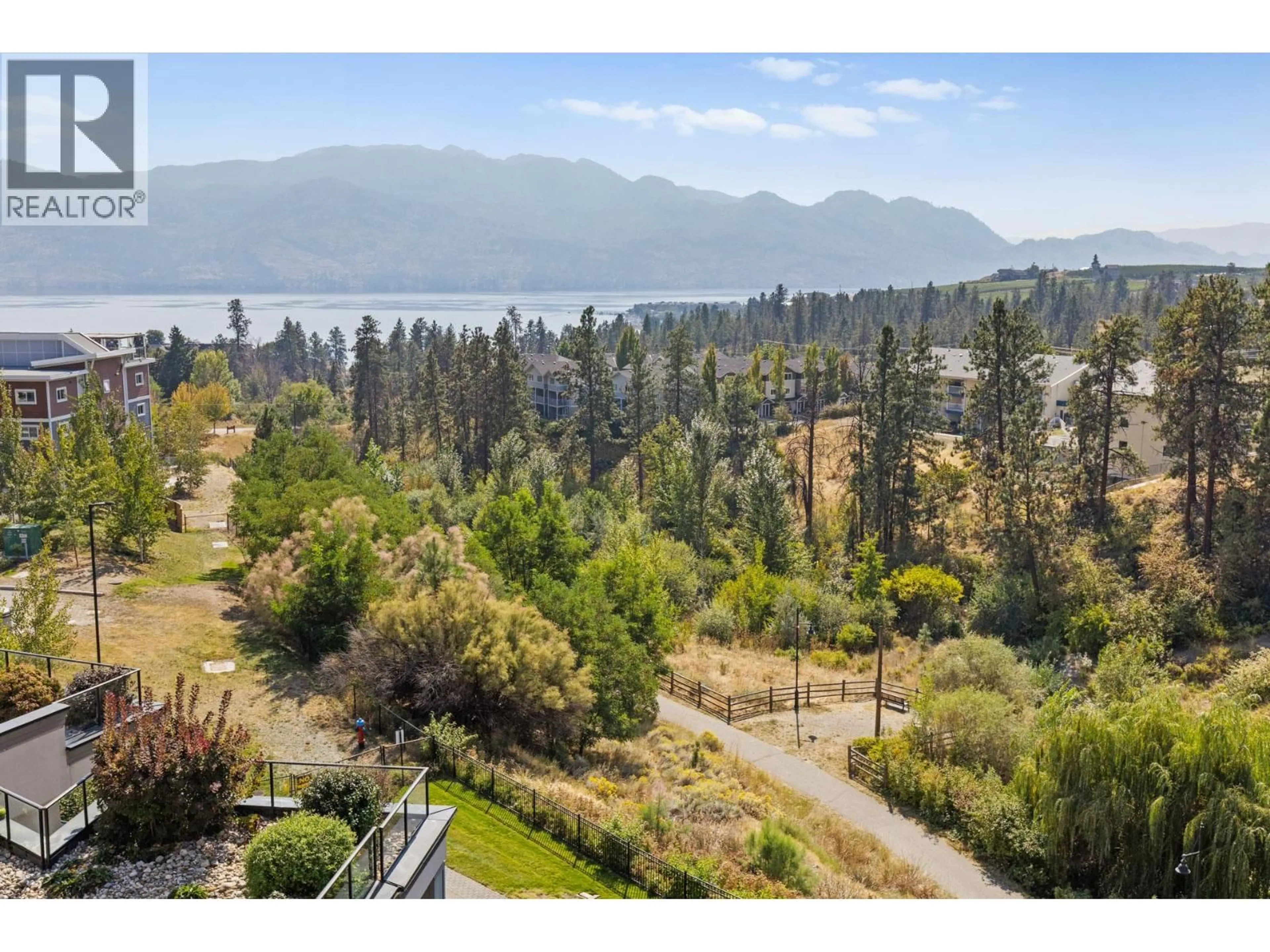 A pic from outside/outdoor area/front of a property/back of a property/a pic from drone, water/lake/river/ocean view for 613 - 3645 CARRINGTON ROAD, West Kelowna British Columbia V4T3G9