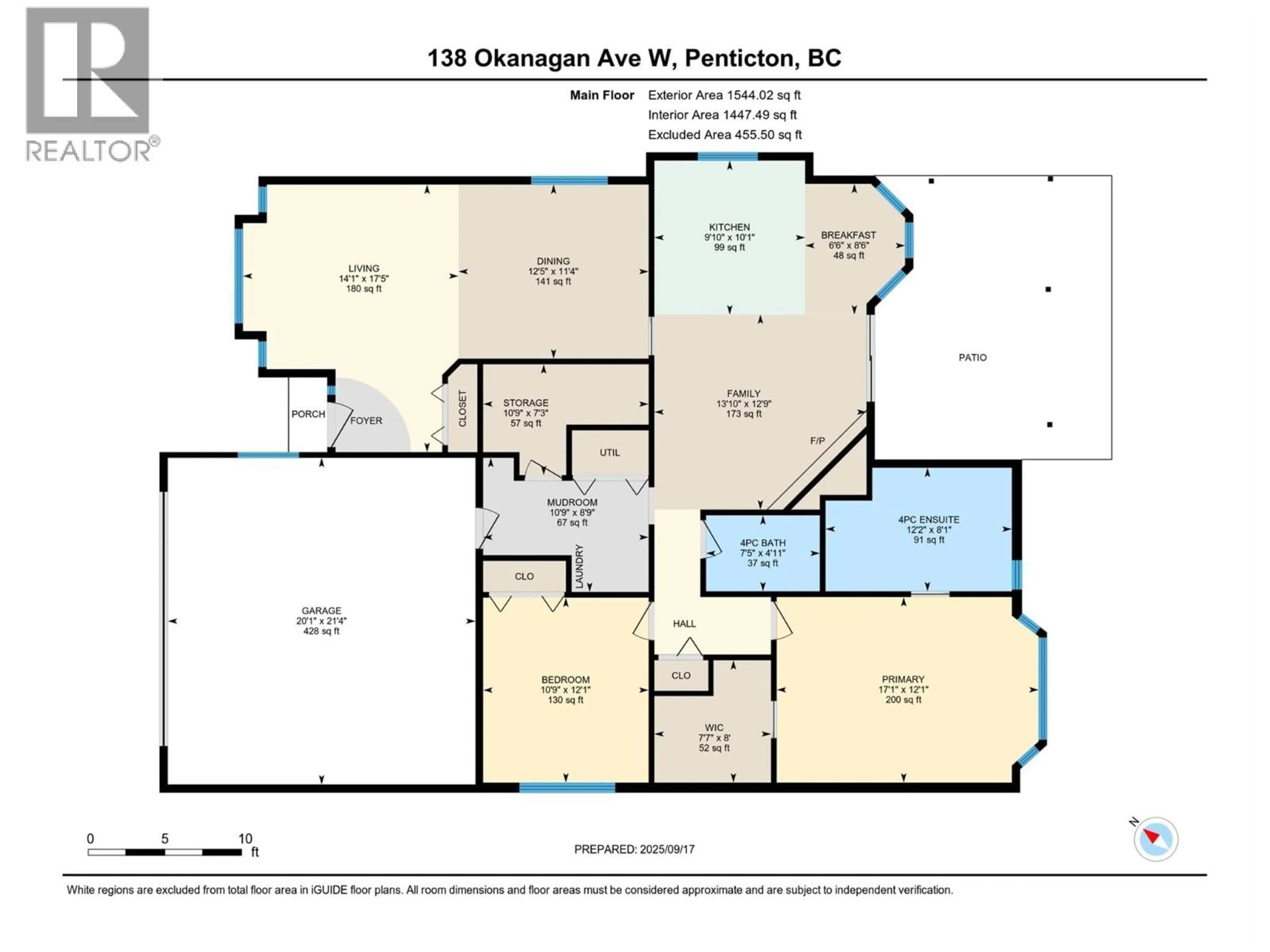 Floor plan for 138 OKANAGAN AVENUE WEST, Penticton British Columbia V2A3L1