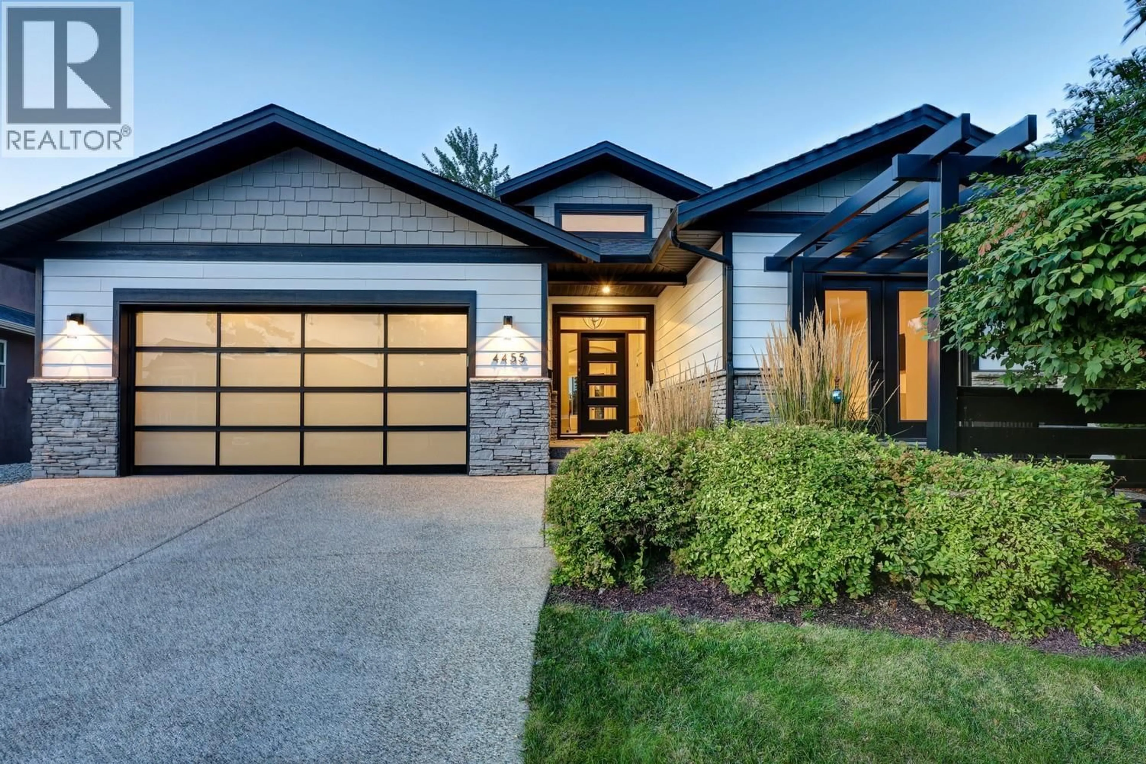 Home with brick exterior material, street for 4455 SHERWOOD COURT, Kelowna British Columbia V1W1E7