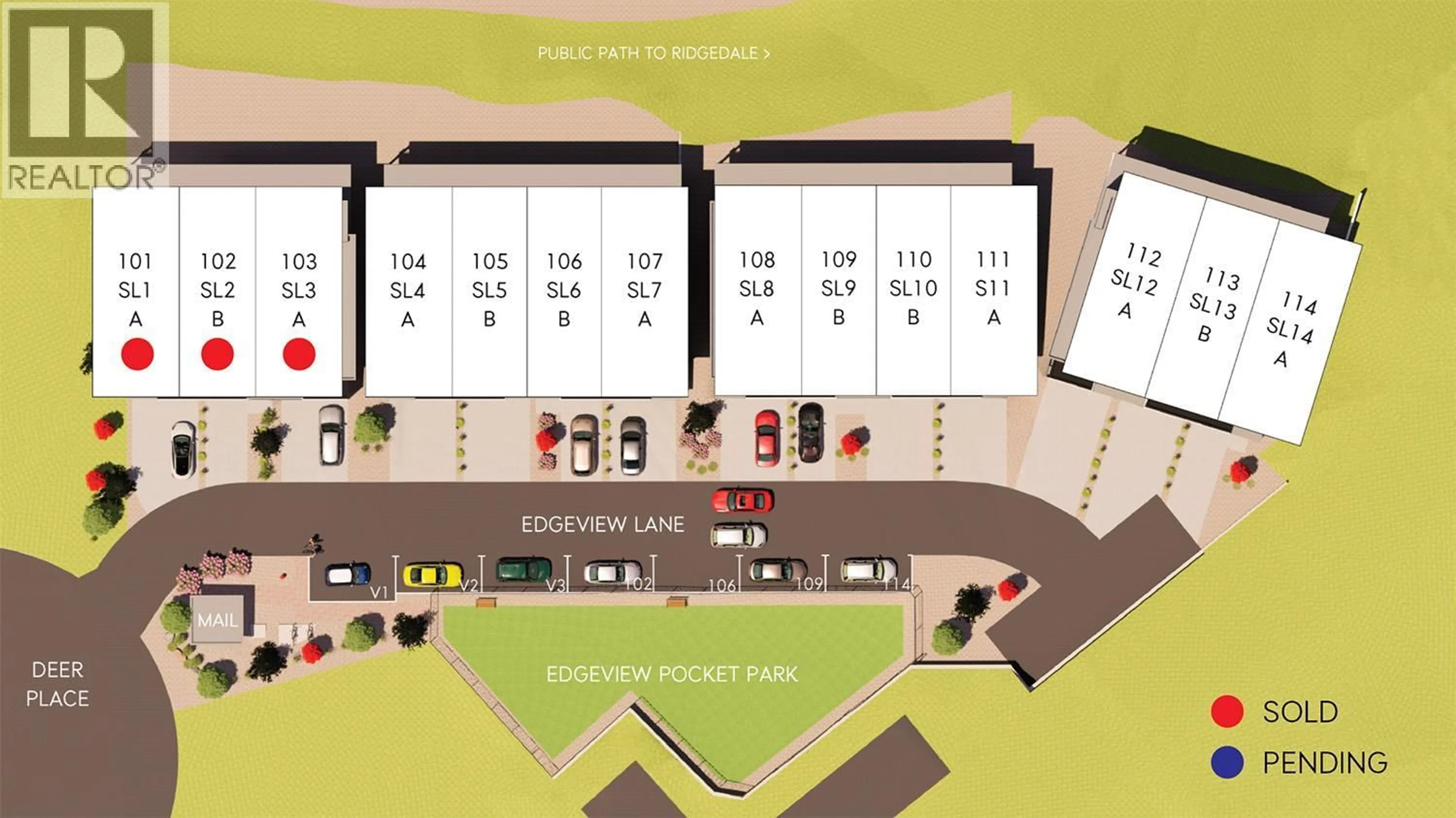 Floor plan for 107 - 158 DEER PLACE, Penticton British Columbia V2A0J7