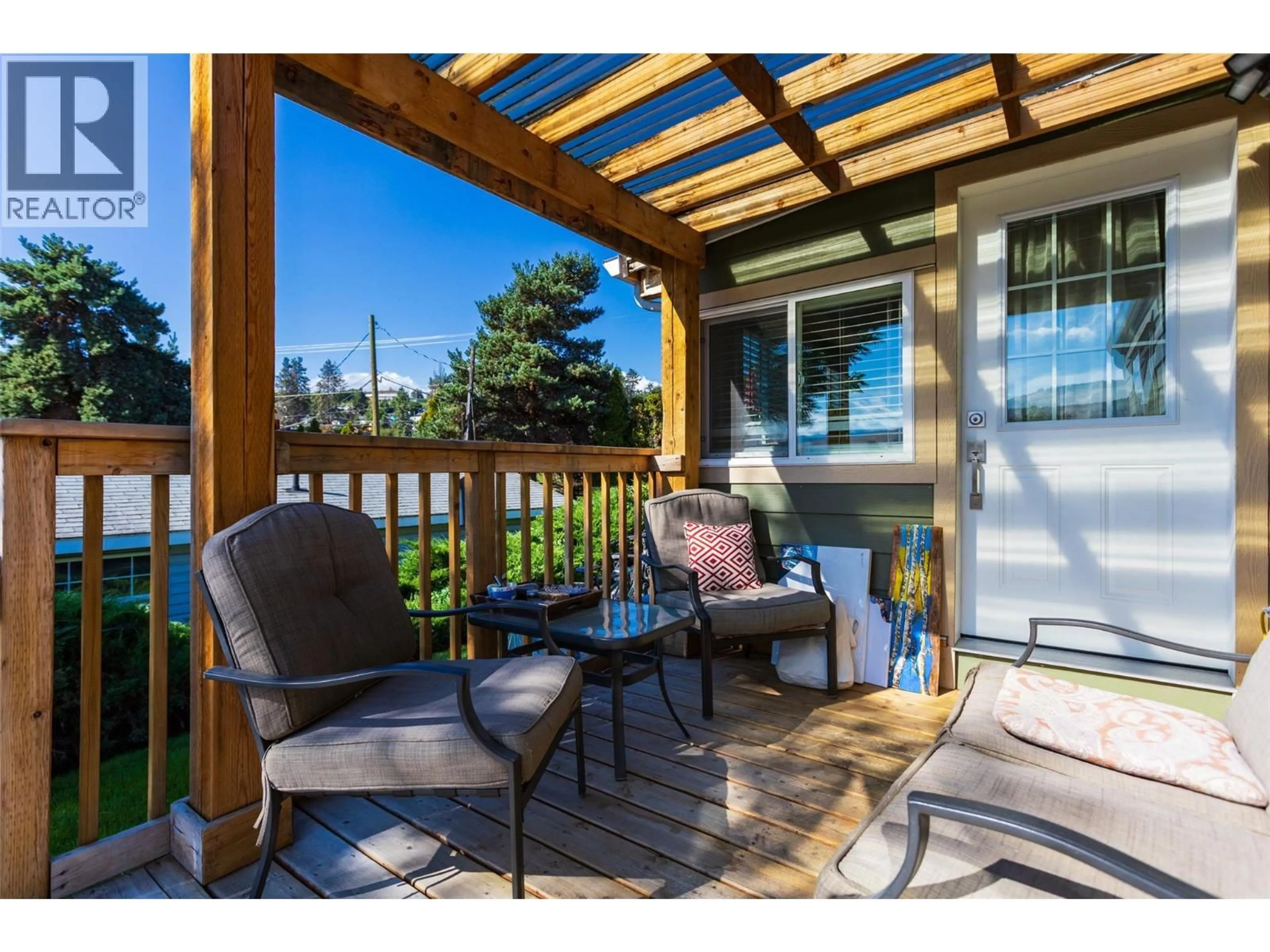 Patio, water/lake/river/ocean view for 6 - 12022 PRETTY ROAD, Lake Country British Columbia V4V2E3