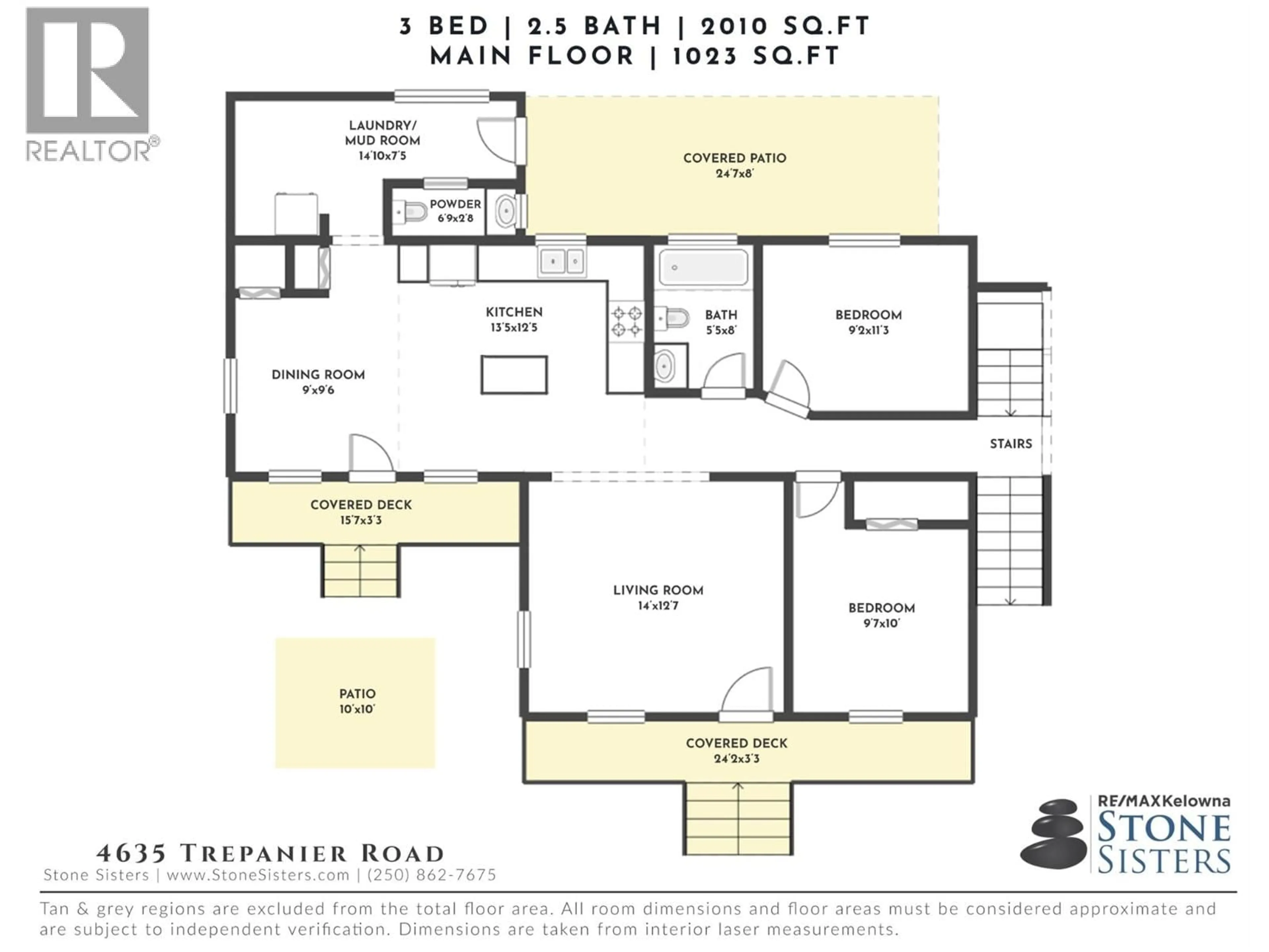 Floor plan for 4635 TREPANIER ROAD, Peachland British Columbia V0H1X3
