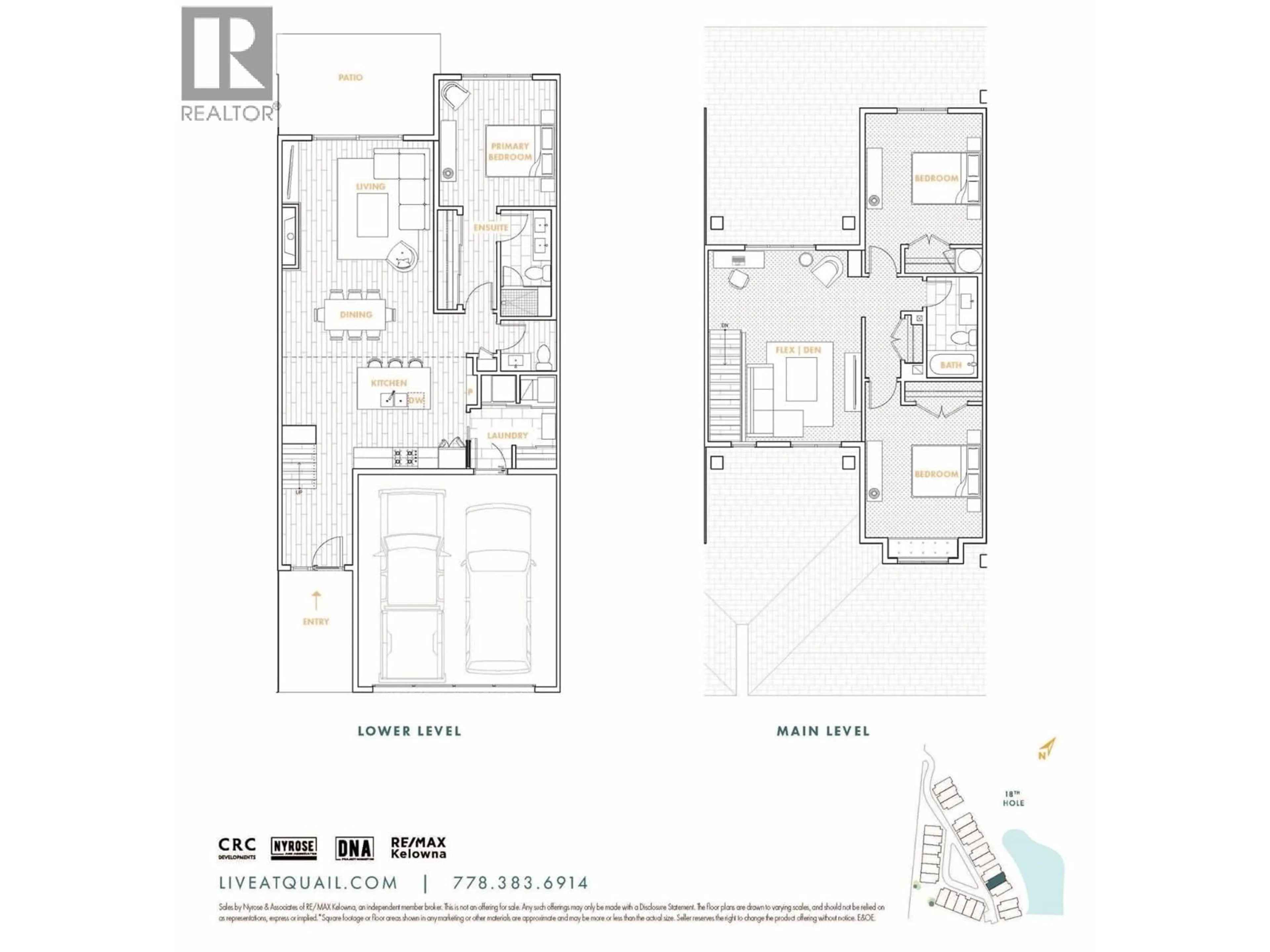 Floor plan for 9 - 1979 COUNTRY CLUB DRIVE, Kelowna British Columbia V1X0H6