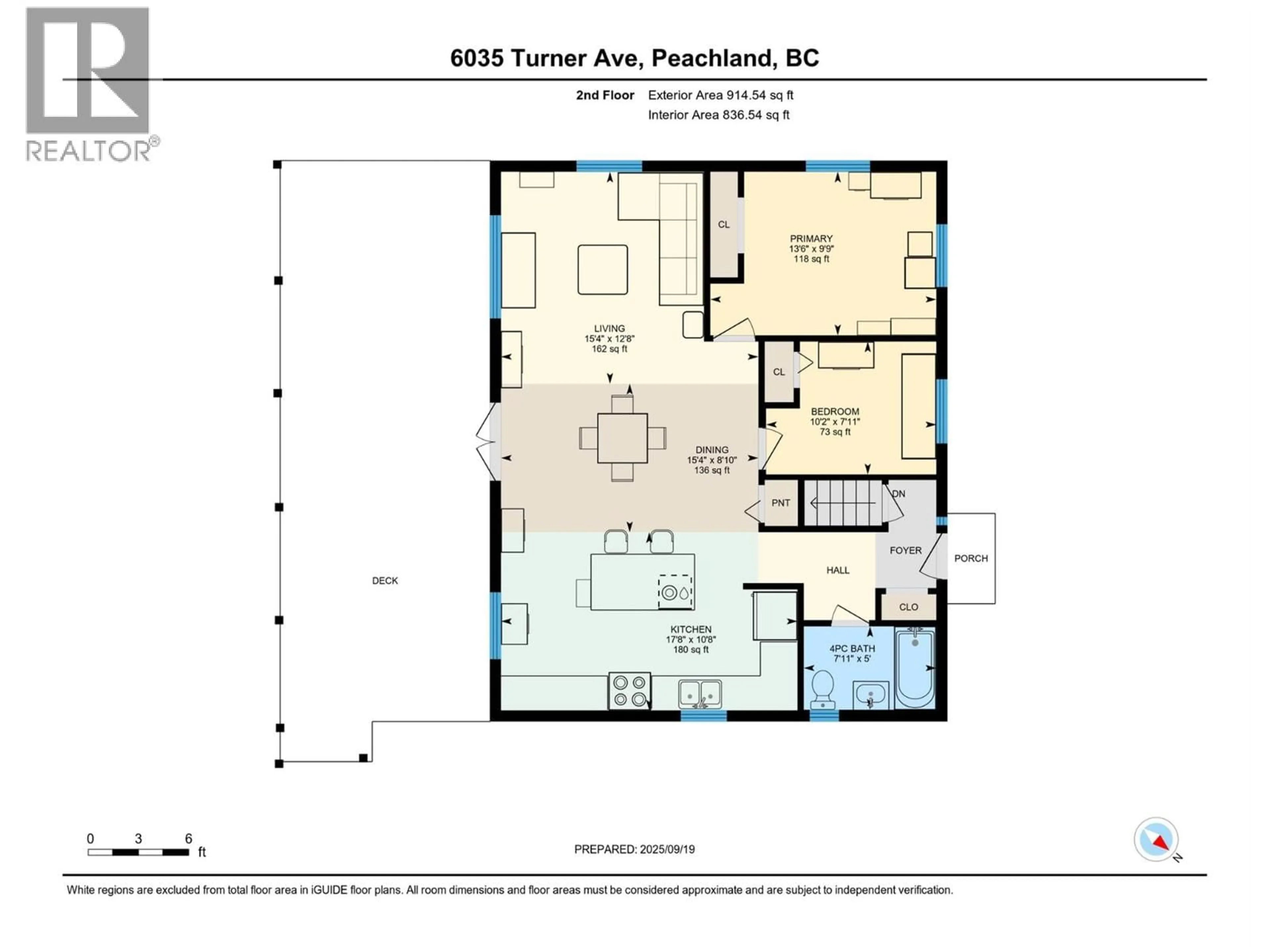 Floor plan for 6035 TURNER AVENUE, Peachland British Columbia V0H1X4